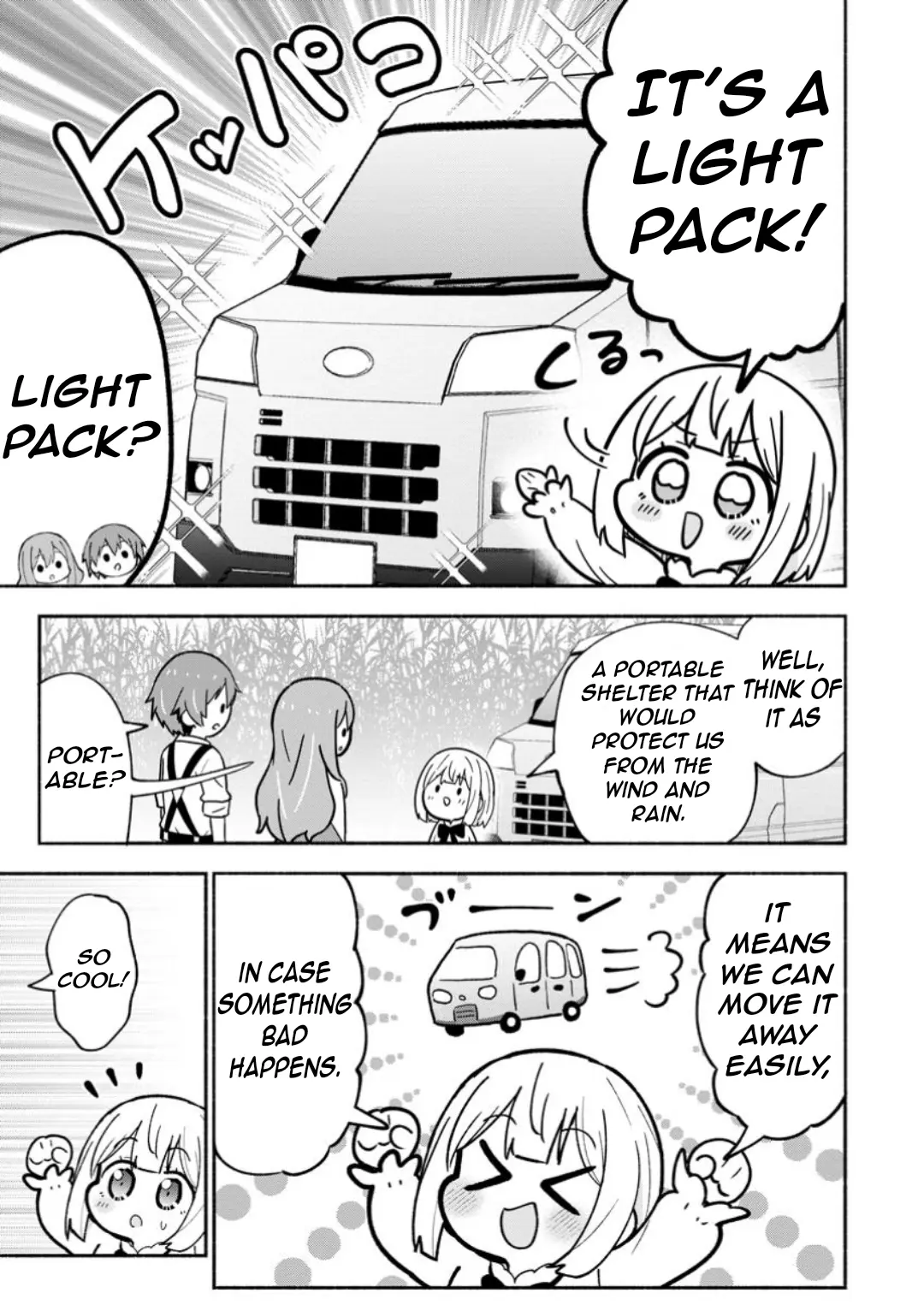 Isekai No Ochibi-chan wa Kyou mo Nanika wo Tsukuri Dasu Chapter 5 page 9 - 