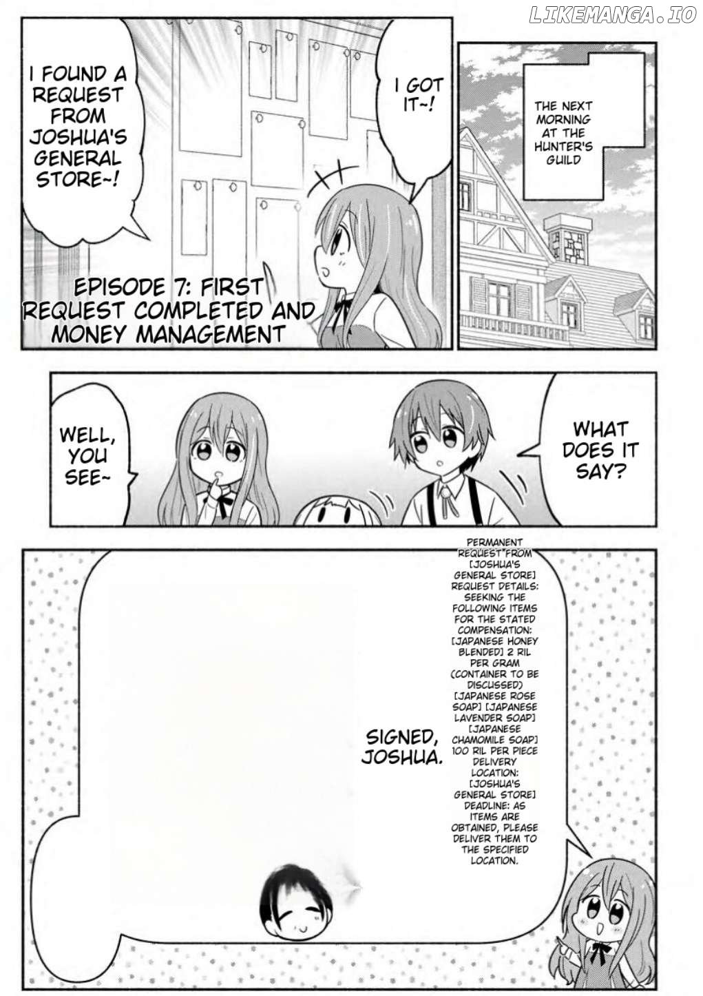 Isekai No Ochibi-chan wa Kyou mo Nanika wo Tsukuri Dasu Chapter 7 page 2 - 