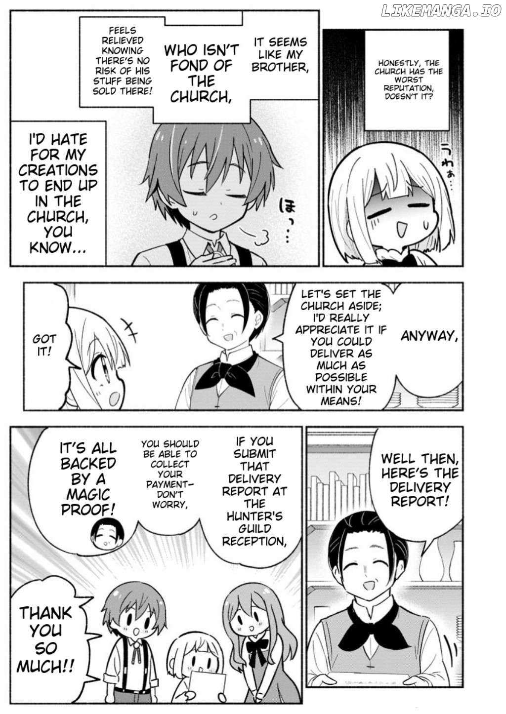 Isekai No Ochibi-chan wa Kyou mo Nanika wo Tsukuri Dasu Chapter 7 page 15 - 