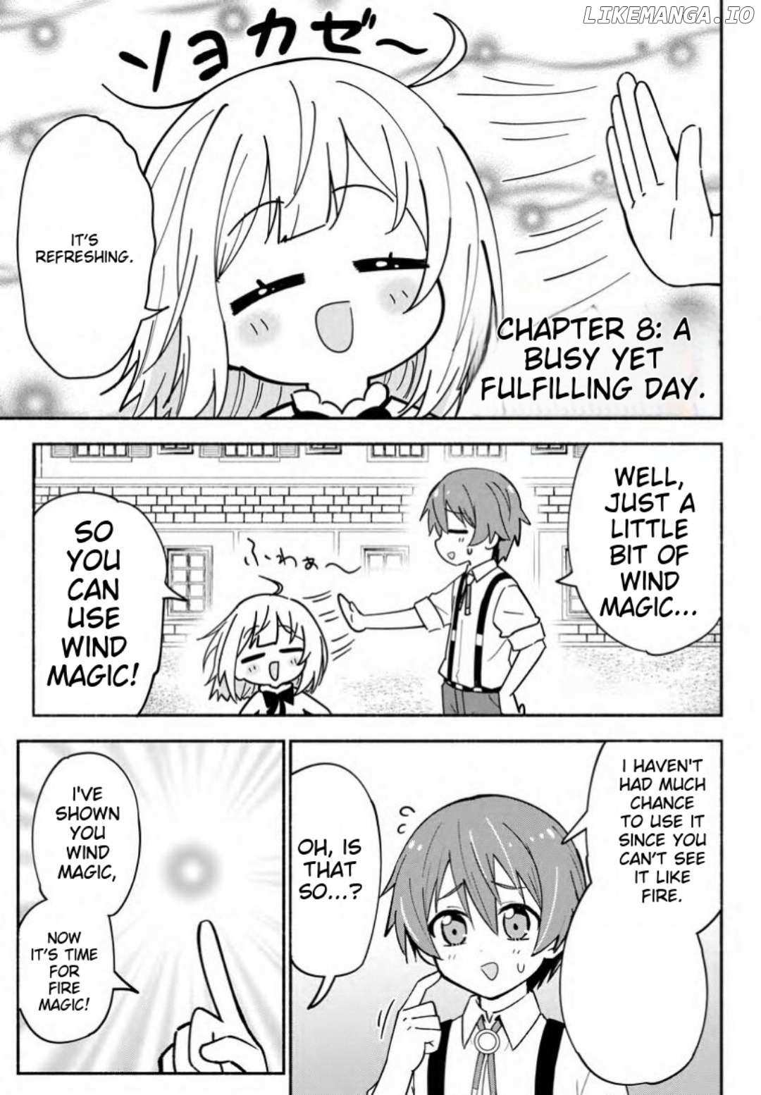 Isekai No Ochibi-chan wa Kyou mo Nanika wo Tsukuri Dasu Chapter 8 page 1 - 