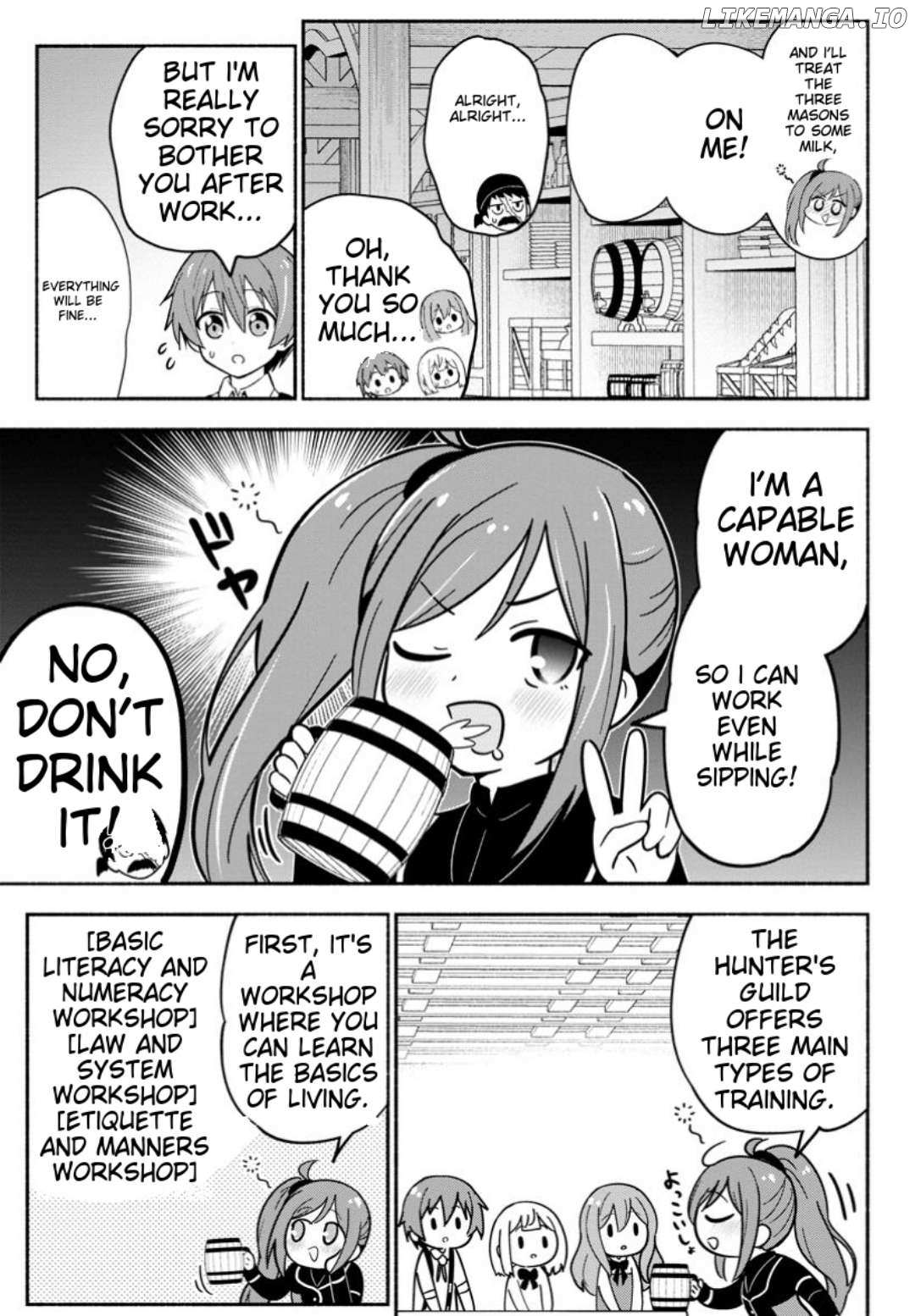 Isekai No Ochibi-chan wa Kyou mo Nanika wo Tsukuri Dasu Chapter 8 page 13 - 