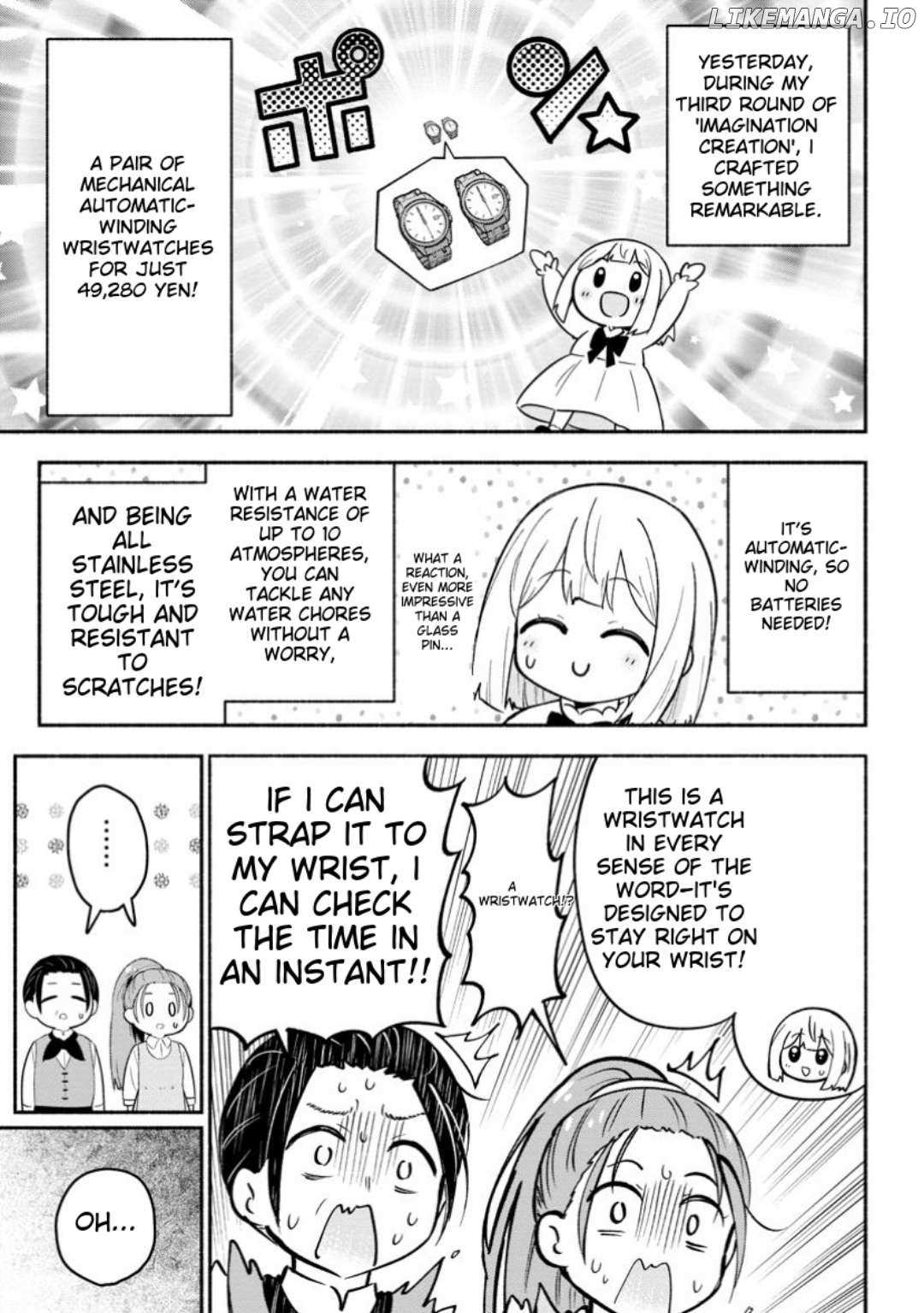 Isekai No Ochibi-chan wa Kyou mo Nanika wo Tsukuri Dasu Chapter 9 page 17 - 