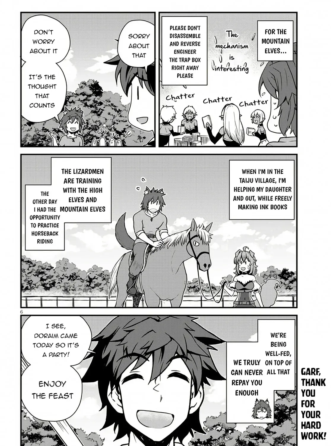 Isekai Nonbiri Nouka Chapter 3.4 page 12 - 