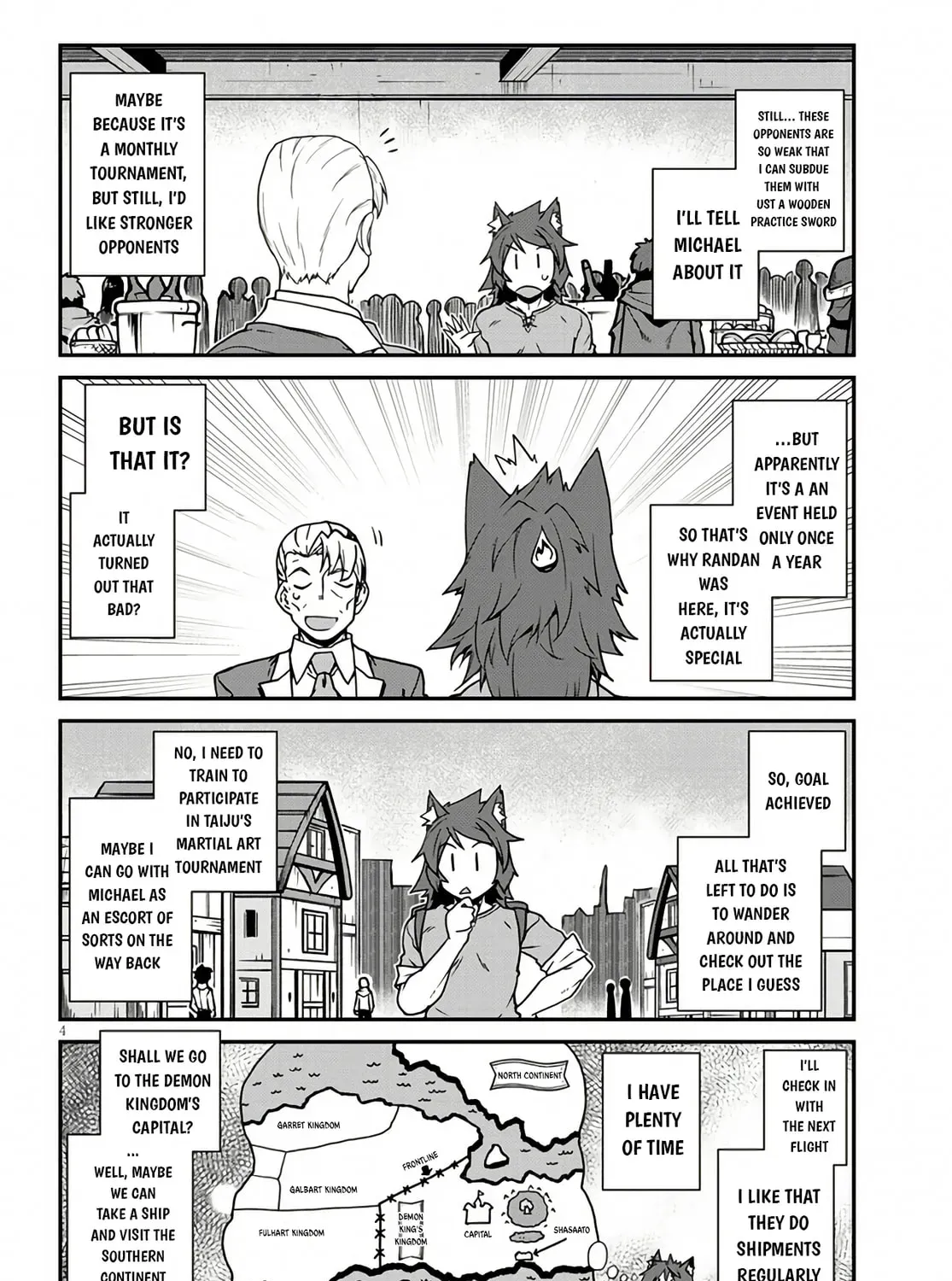 Isekai Nonbiri Nouka Chapter 3.4 page 8 - 