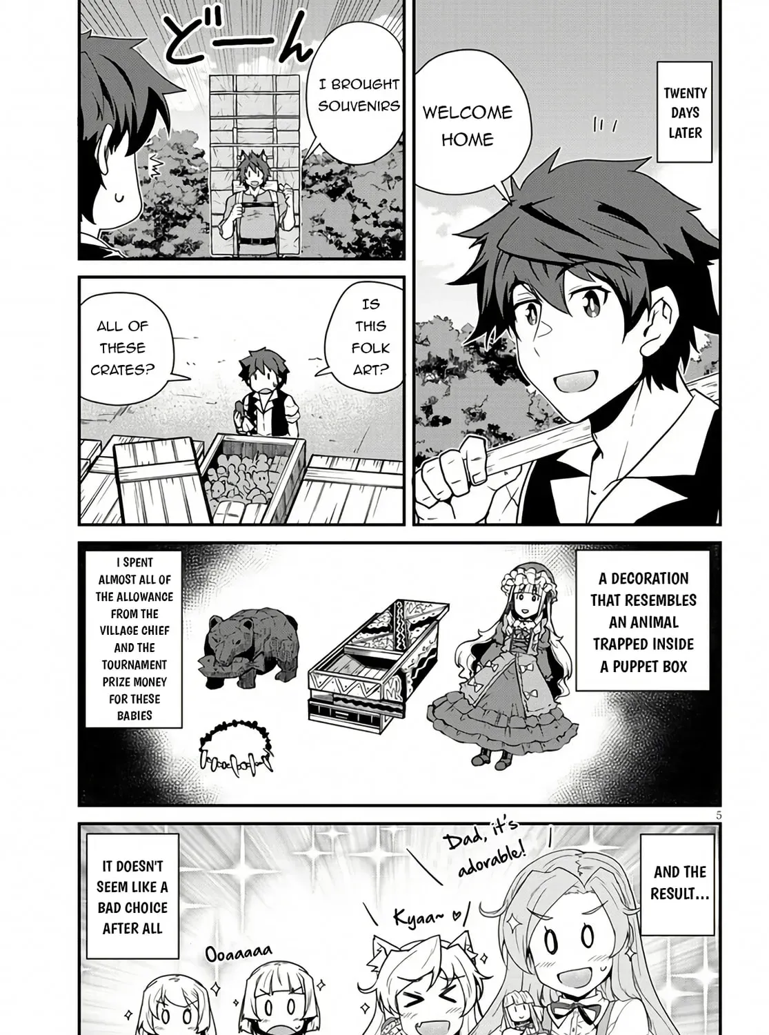Isekai Nonbiri Nouka Chapter 3.4 page 10 - 