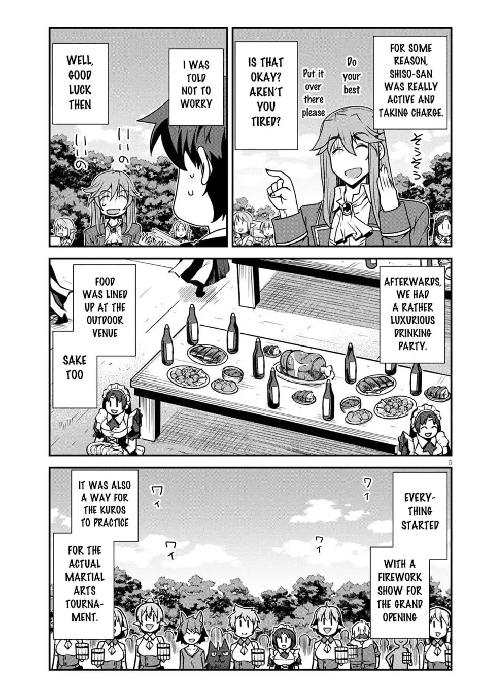 Isekai Nonbiri Nouka Chapter 3.5 page 6 - 