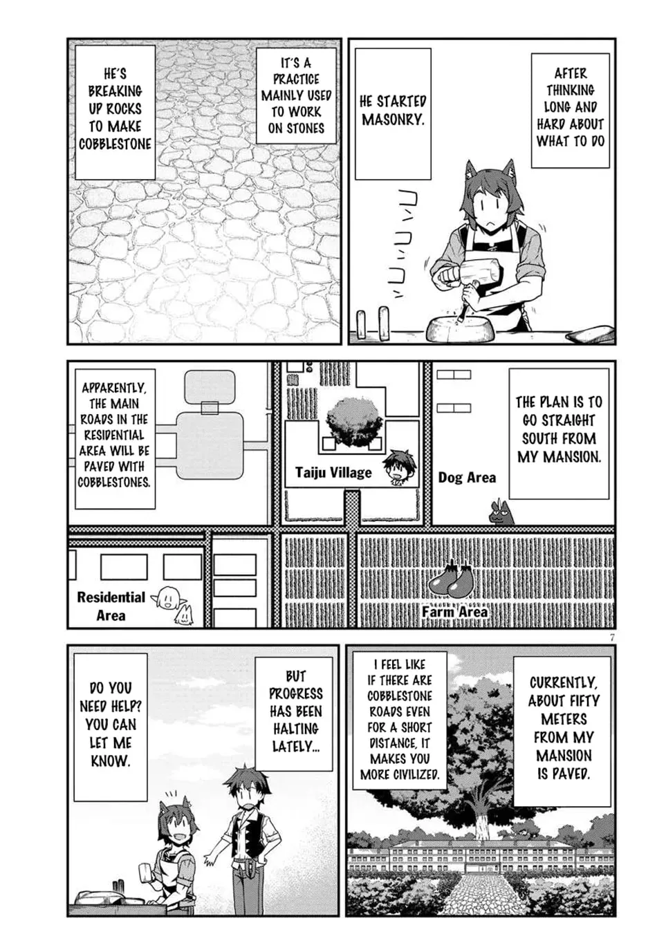 Isekai Nonbiri Nouka Chapter 5.1 page 8 - 