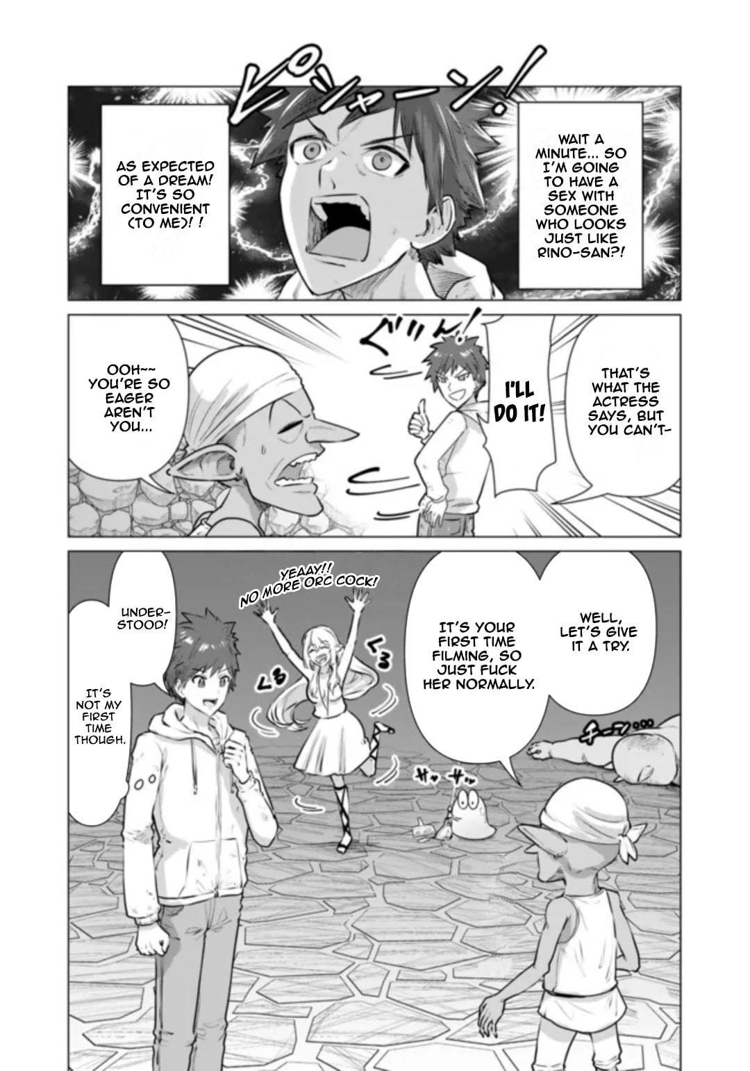 Isekai Pornstar ~Shiru danyuu ga isekai tensei shite ero chishiki furu katsuyo de musou danyuu ni naru hanashi ~ Chapter 1 page 18 - 