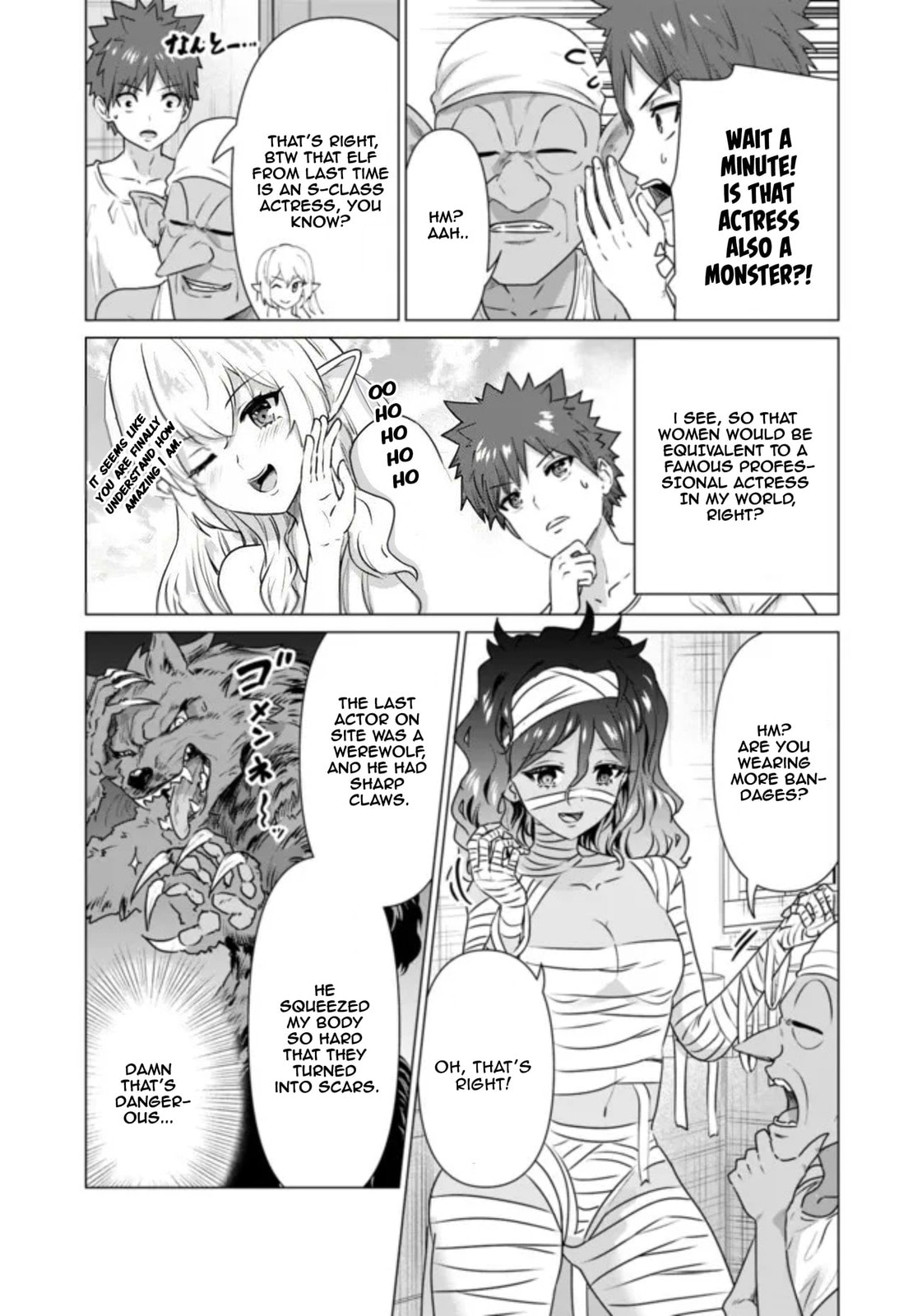 Isekai Pornstar ~Shiru danyuu ga isekai tensei shite ero chishiki furu katsuyo de musou danyuu ni naru hanashi ~ Chapter 2 page 13 - 