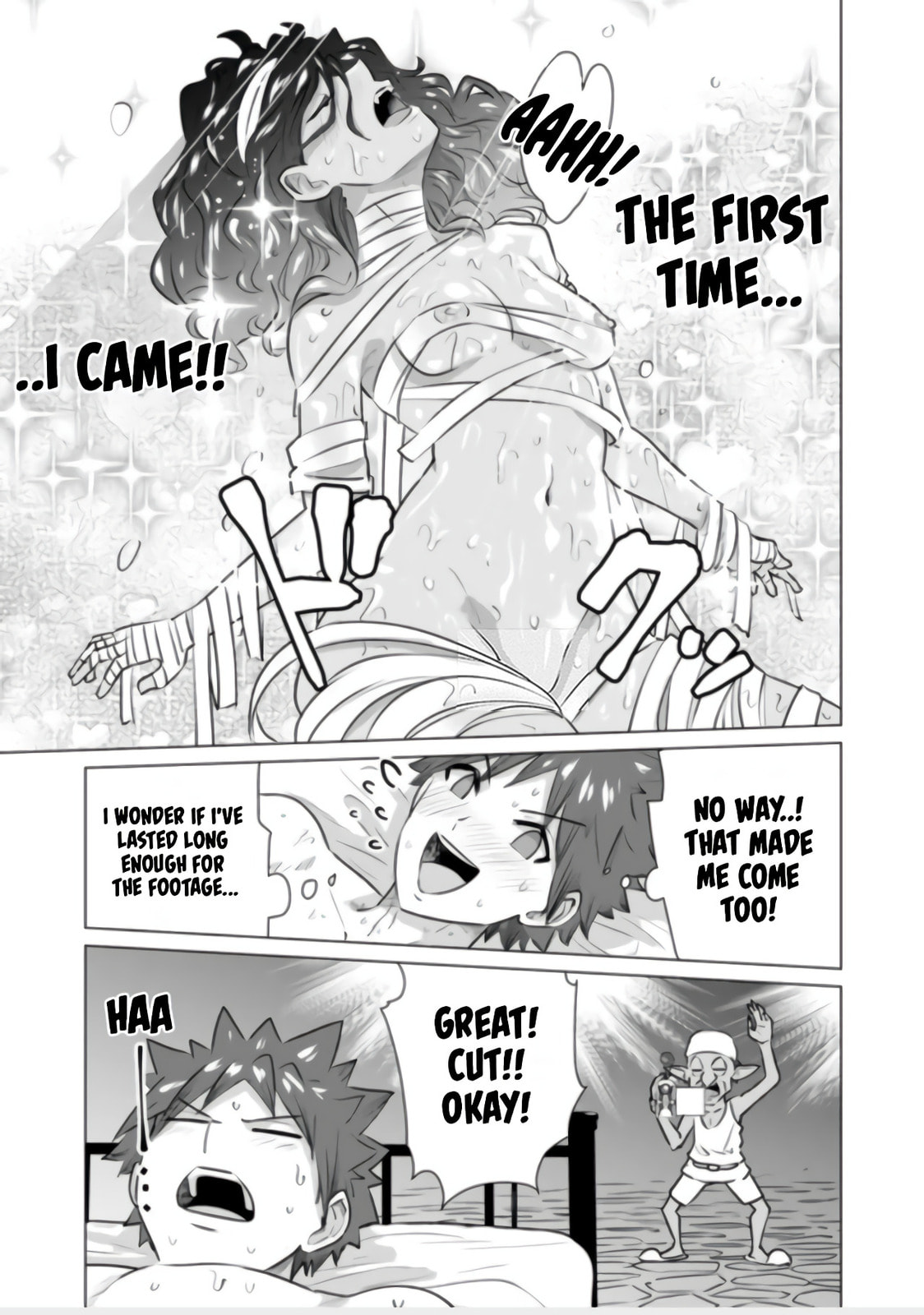 Isekai Pornstar ~Shiru danyuu ga isekai tensei shite ero chishiki furu katsuyo de musou danyuu ni naru hanashi ~ Chapter 2 page 28 - 
