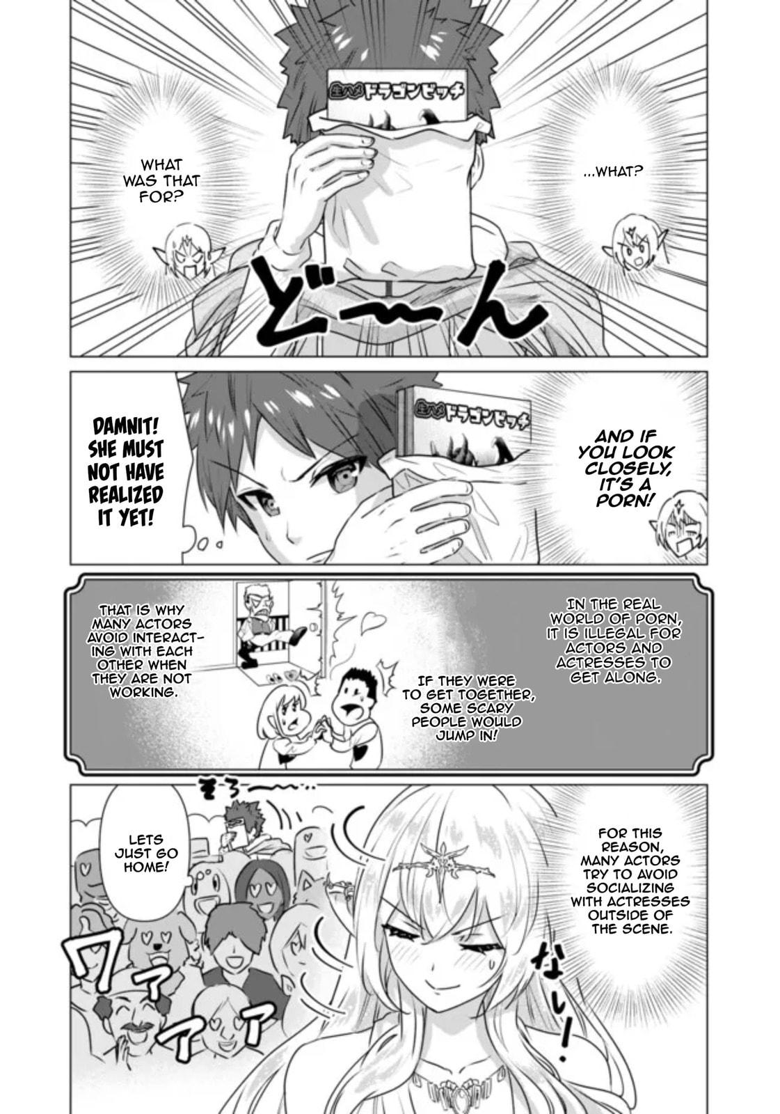 Isekai Pornstar ~Shiru danyuu ga isekai tensei shite ero chishiki furu katsuyo de musou danyuu ni naru hanashi ~ Chapter 2 page 6 - 