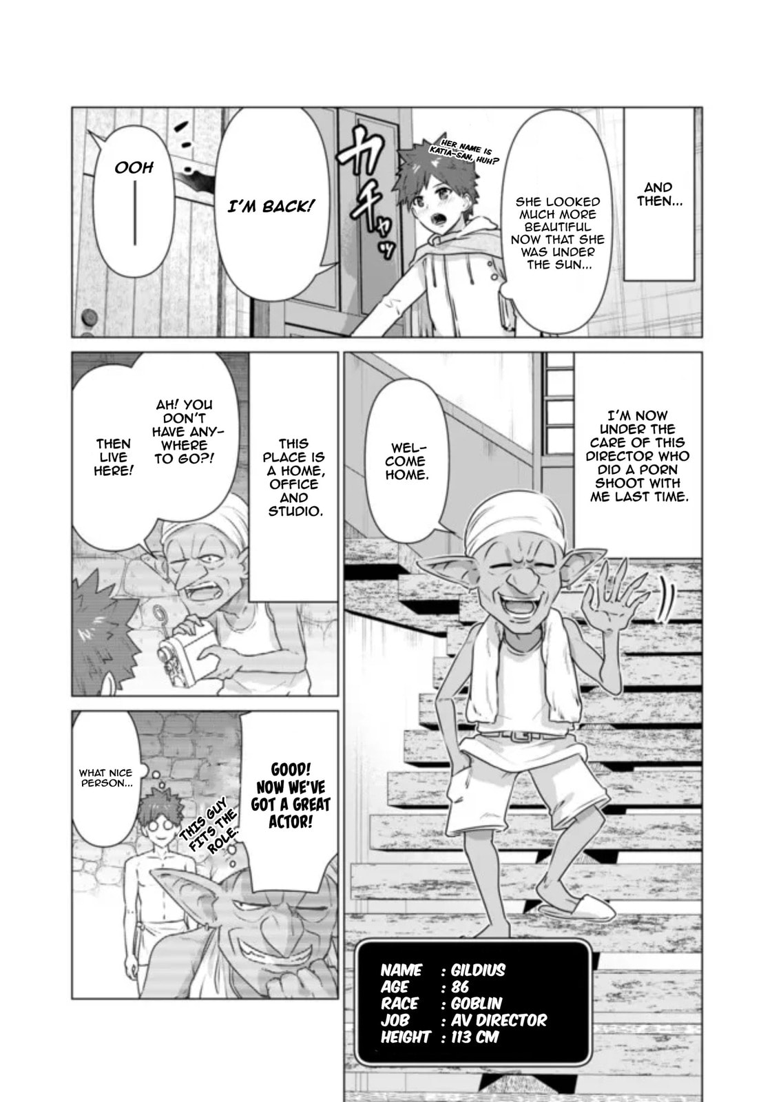 Isekai Pornstar ~Shiru danyuu ga isekai tensei shite ero chishiki furu katsuyo de musou danyuu ni naru hanashi ~ Chapter 2 page 7 - 