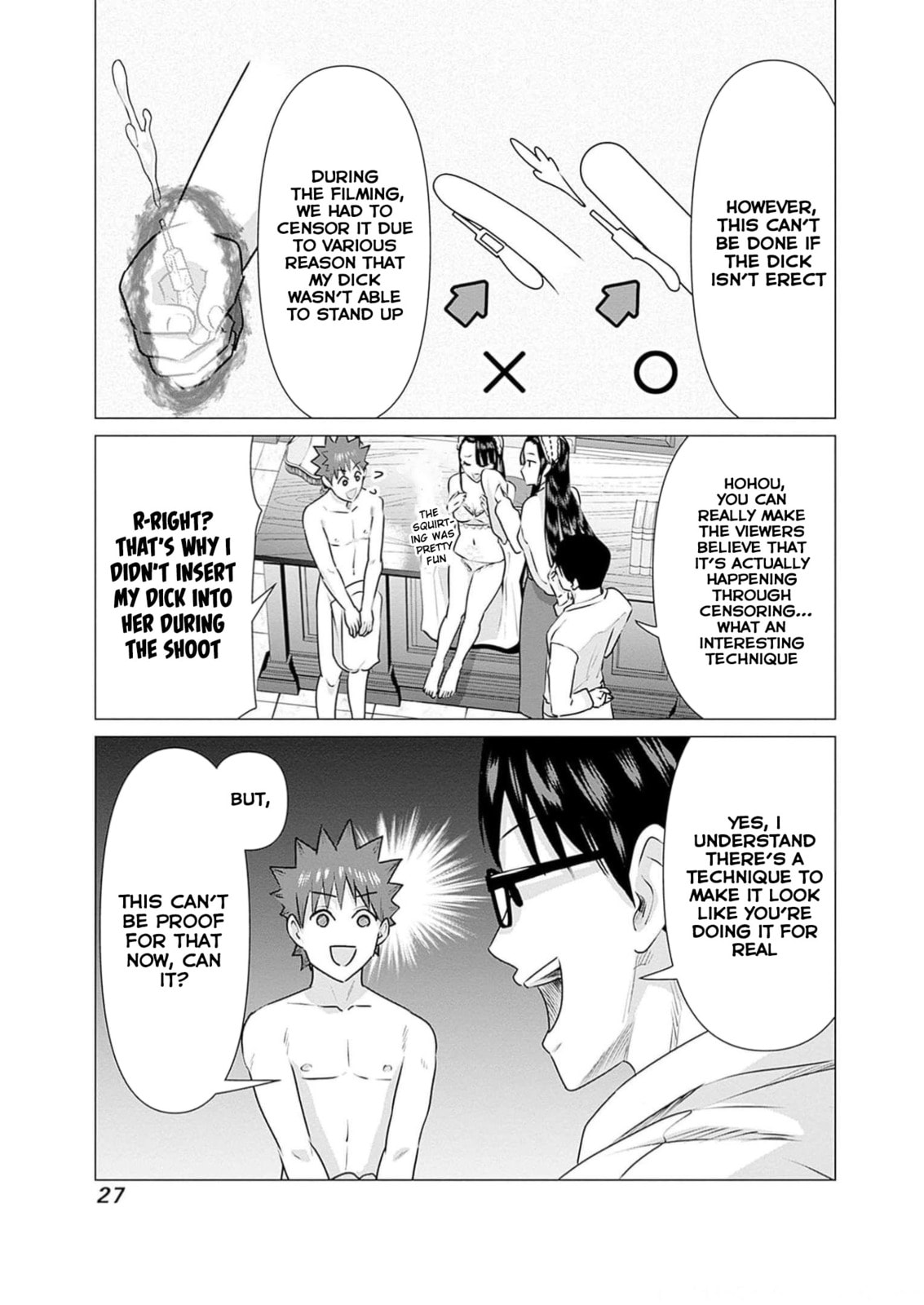 Isekai Pornstar ~Shiru danyuu ga isekai tensei shite ero chishiki furu katsuyo de musou danyuu ni naru hanashi ~ Chapter 23 page 10 - 