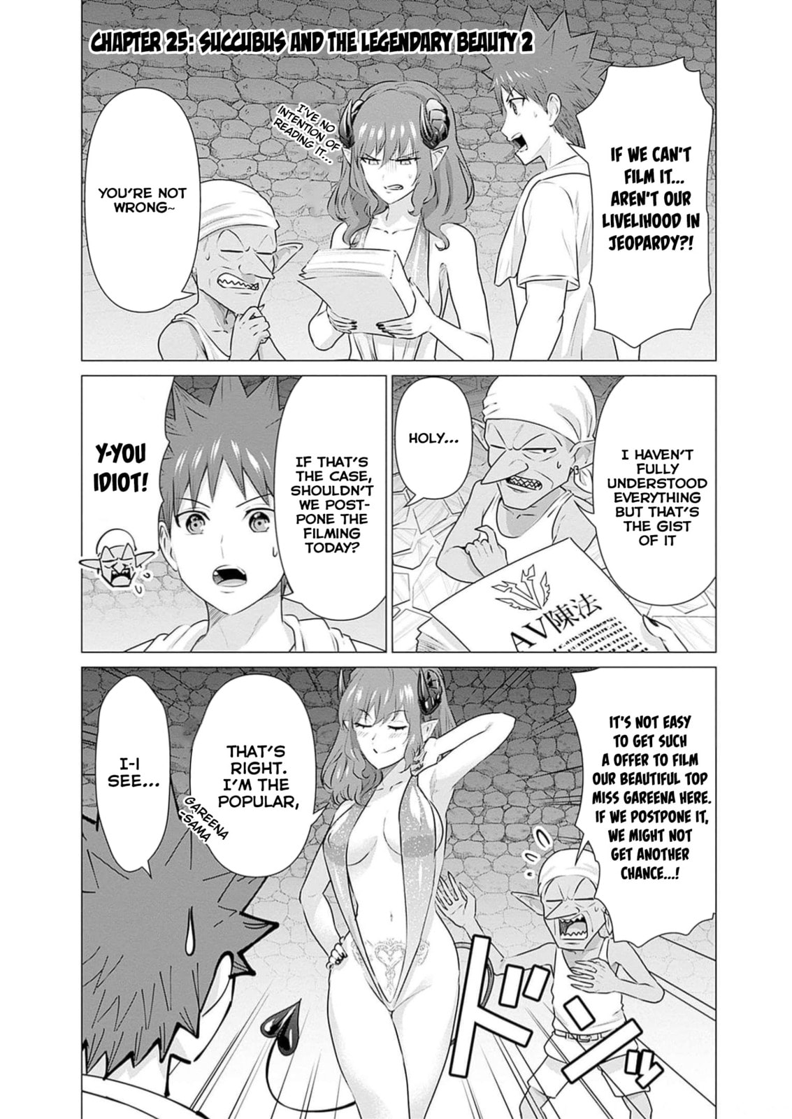 Isekai Pornstar ~Shiru danyuu ga isekai tensei shite ero chishiki furu katsuyo de musou danyuu ni naru hanashi ~ Chapter 25 page 1 - 
