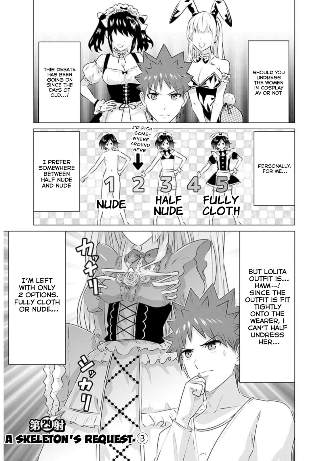 Isekai Pornstar ~Shiru danyuu ga isekai tensei shite ero chishiki furu katsuyo de musou danyuu ni naru hanashi ~ Chapter 29 page 1 - 
