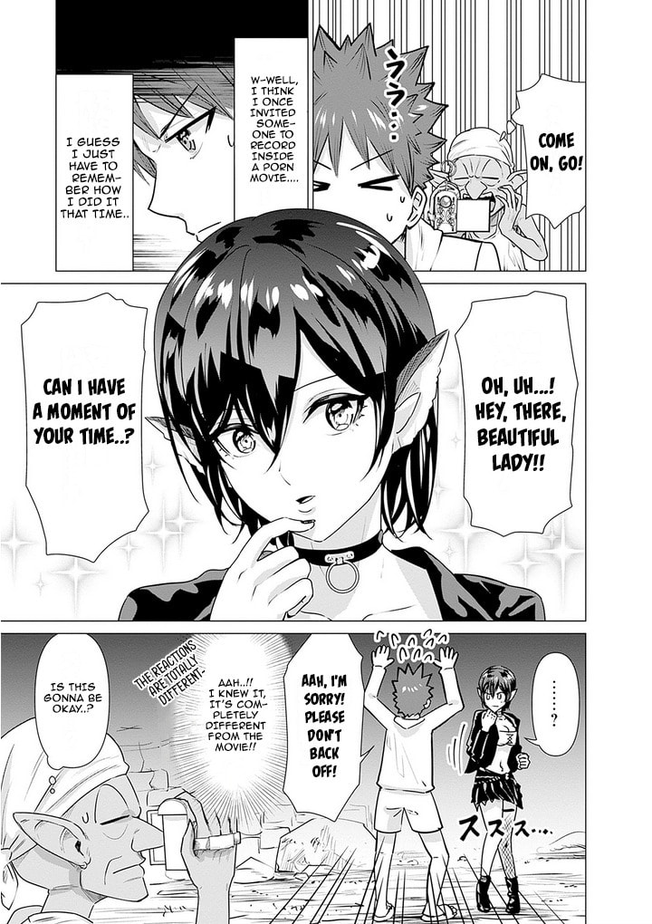 Isekai Pornstar ~Shiru danyuu ga isekai tensei shite ero chishiki furu katsuyo de musou danyuu ni naru hanashi ~ Chapter 3 page 9 - 