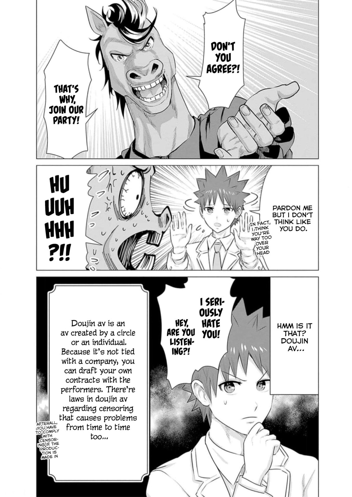 Isekai Pornstar ~Shiru danyuu ga isekai tensei shite ero chishiki furu katsuyo de musou danyuu ni naru hanashi ~ Chapter 31 page 2 - 