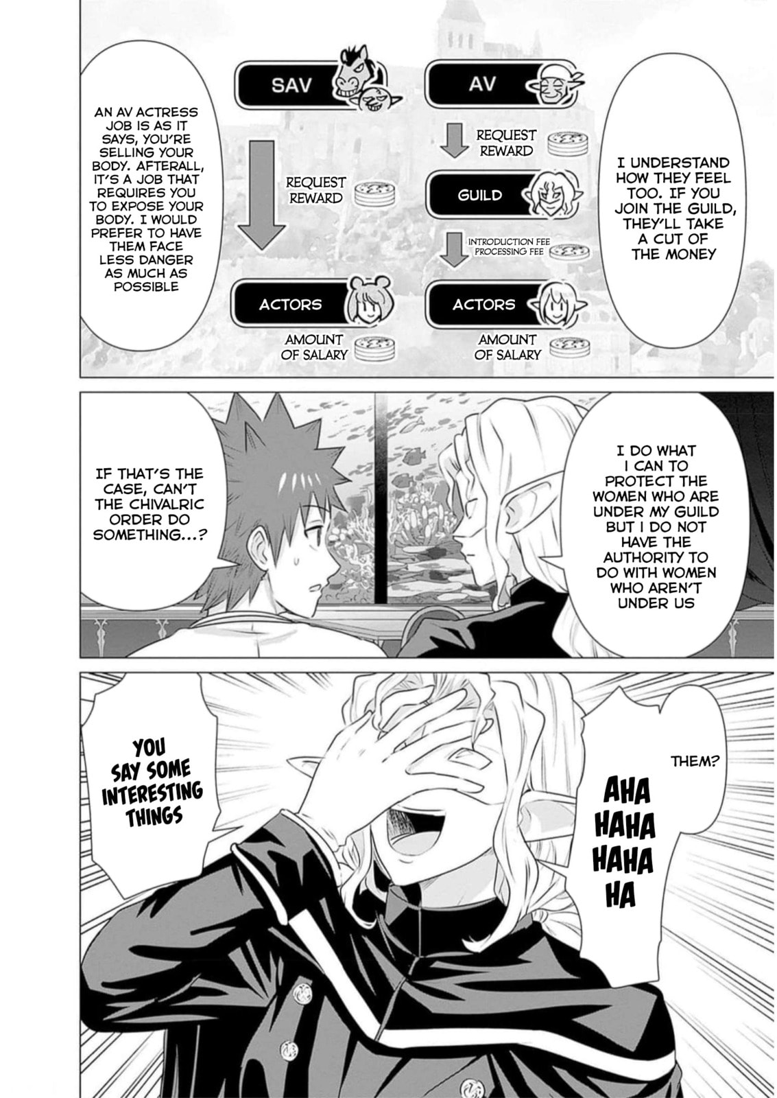 Isekai Pornstar ~Shiru danyuu ga isekai tensei shite ero chishiki furu katsuyo de musou danyuu ni naru hanashi ~ Chapter 31 page 8 - 