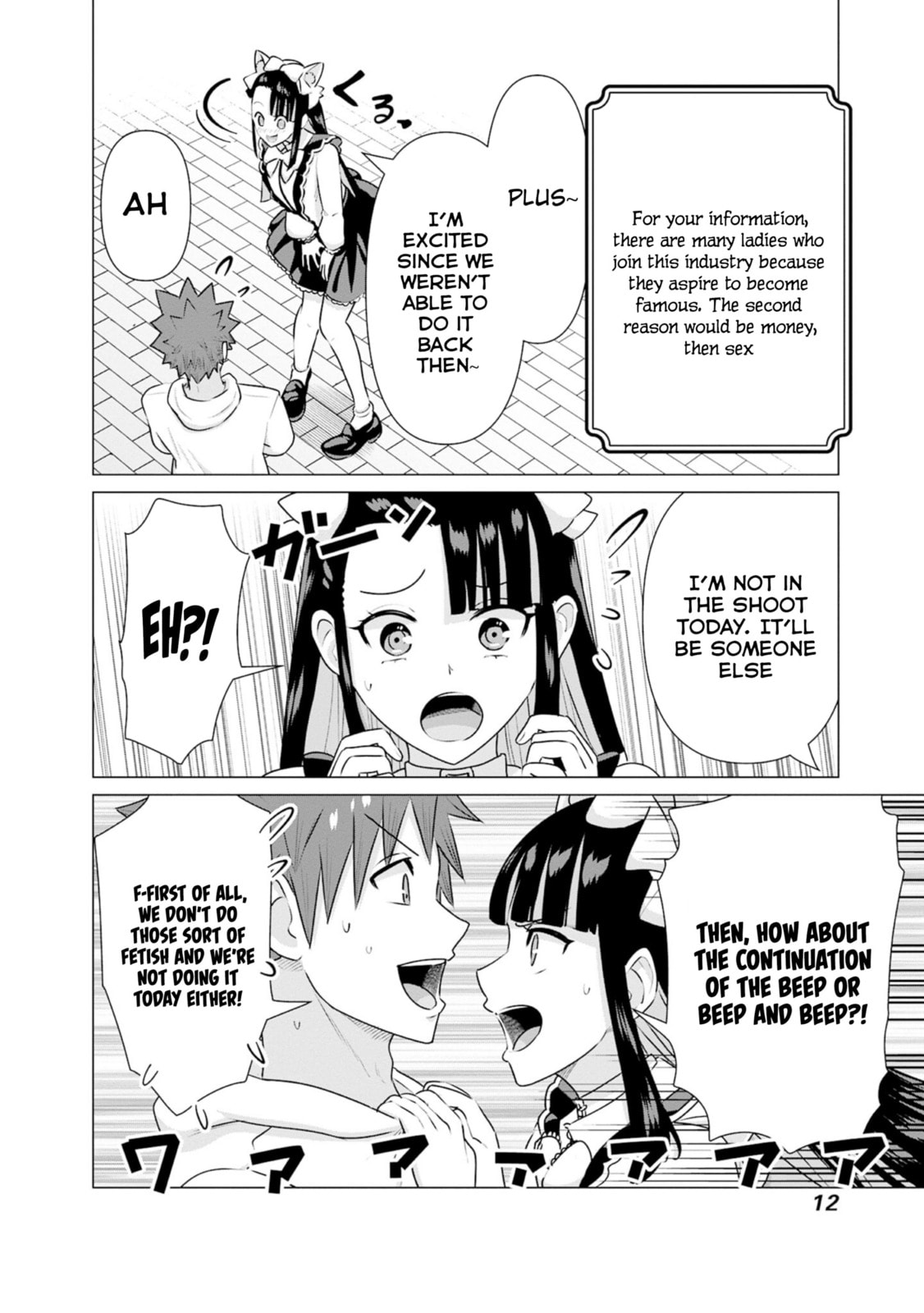 Isekai Pornstar ~Shiru danyuu ga isekai tensei shite ero chishiki furu katsuyo de musou danyuu ni naru hanashi ~ Chapter 32 page 10 - 