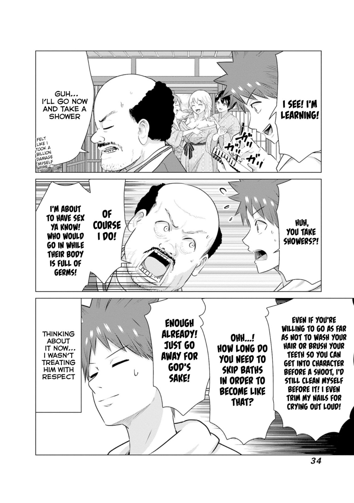 Isekai Pornstar ~Shiru danyuu ga isekai tensei shite ero chishiki furu katsuyo de musou danyuu ni naru hanashi ~ Chapter 34 page 4 - 