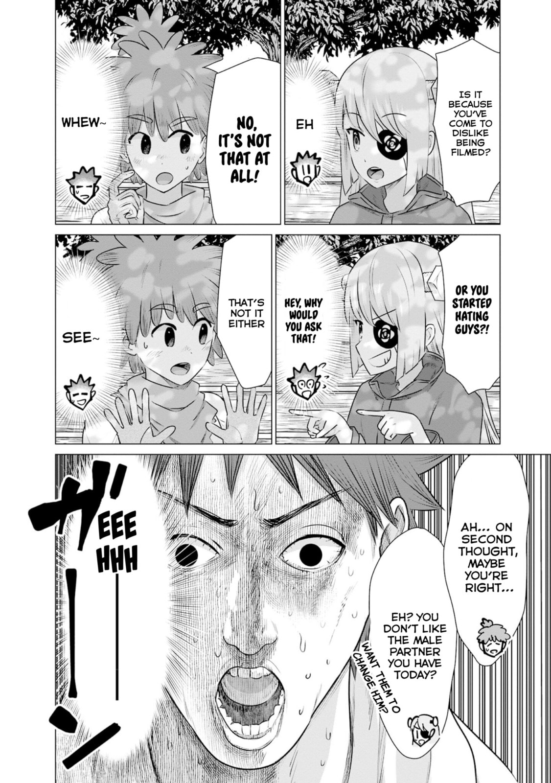 Isekai Pornstar ~Shiru danyuu ga isekai tensei shite ero chishiki furu katsuyo de musou danyuu ni naru hanashi ~ Chapter 36 page 8 - 