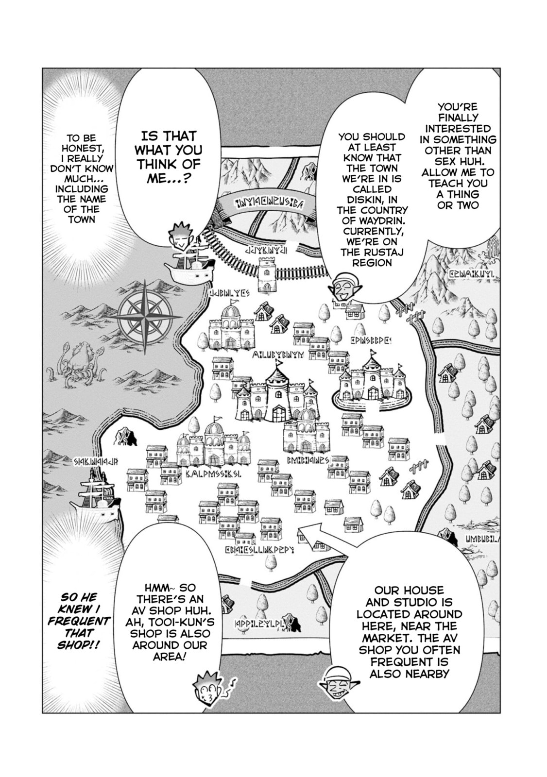 Isekai Pornstar ~Shiru danyuu ga isekai tensei shite ero chishiki furu katsuyo de musou danyuu ni naru hanashi ~ Chapter 38 page 3 - 