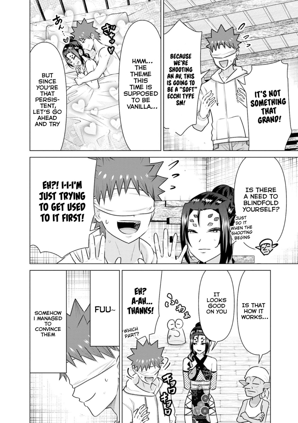 Isekai Pornstar ~Shiru danyuu ga isekai tensei shite ero chishiki furu katsuyo de musou danyuu ni naru hanashi ~ Chapter 40 page 2 - 
