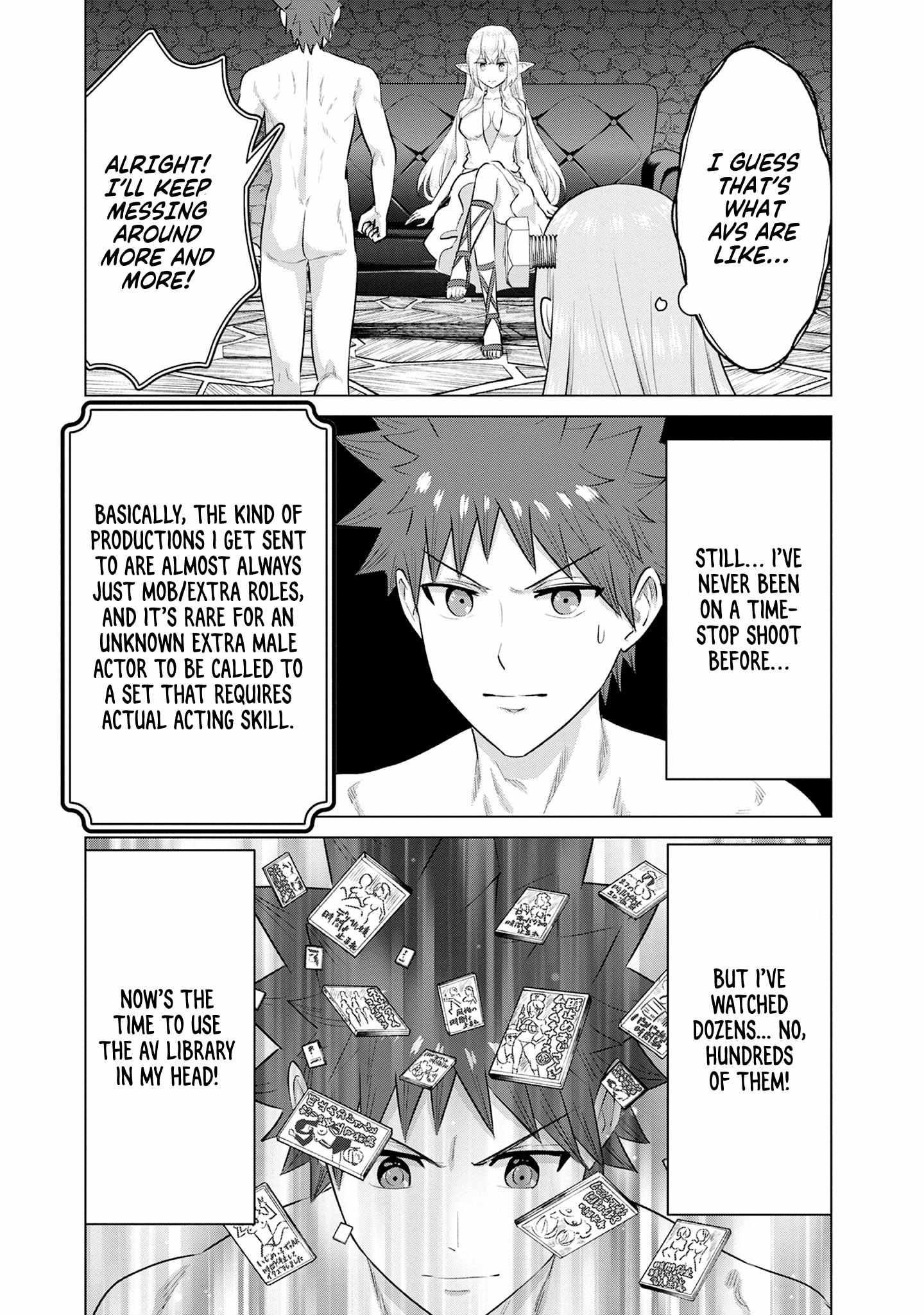 Isekai Pornstar ~Shiru danyuu ga isekai tensei shite ero chishiki furu katsuyo de musou danyuu ni naru hanashi ~ Chapter 44 page 11 - 