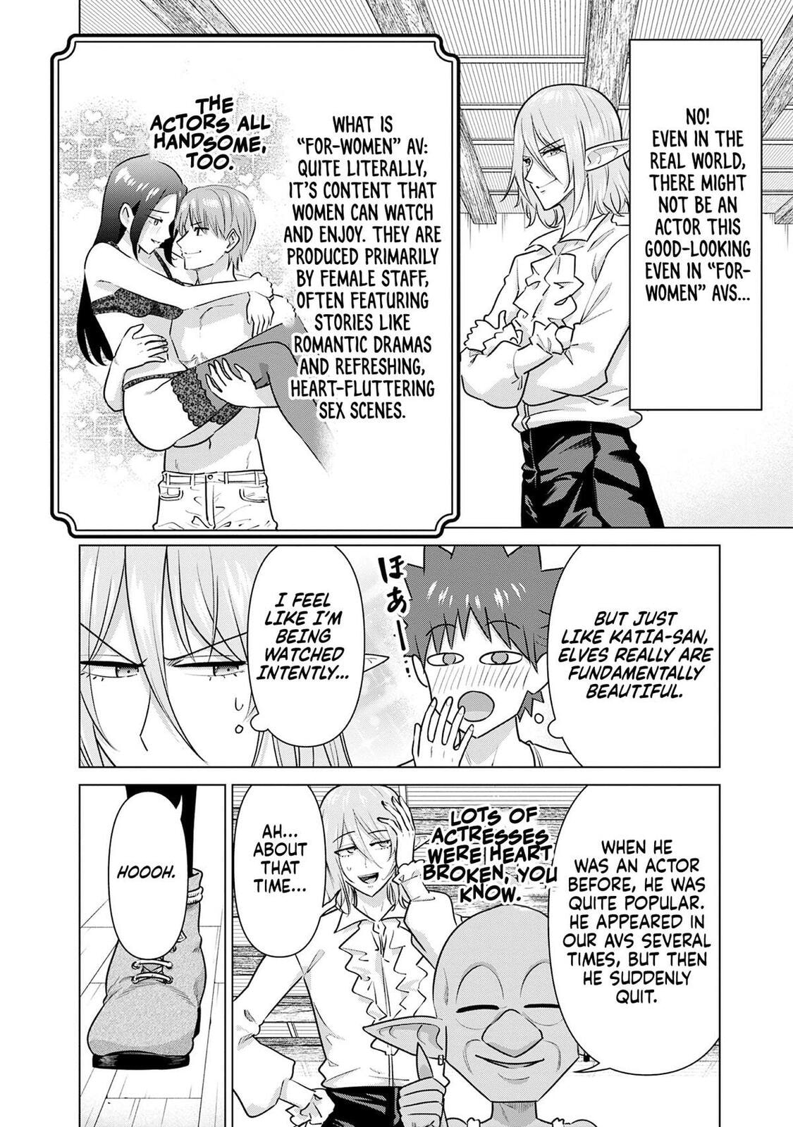 Isekai Pornstar ~Shiru danyuu ga isekai tensei shite ero chishiki furu katsuyo de musou danyuu ni naru hanashi ~ Chapter 46 page 6 - 