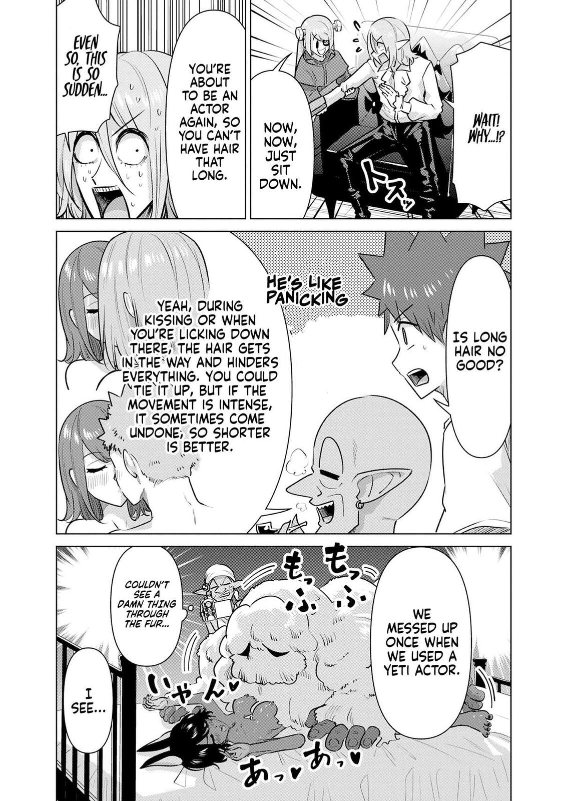 Isekai Pornstar ~Shiru danyuu ga isekai tensei shite ero chishiki furu katsuyo de musou danyuu ni naru hanashi ~ Chapter 46 page 8 - 