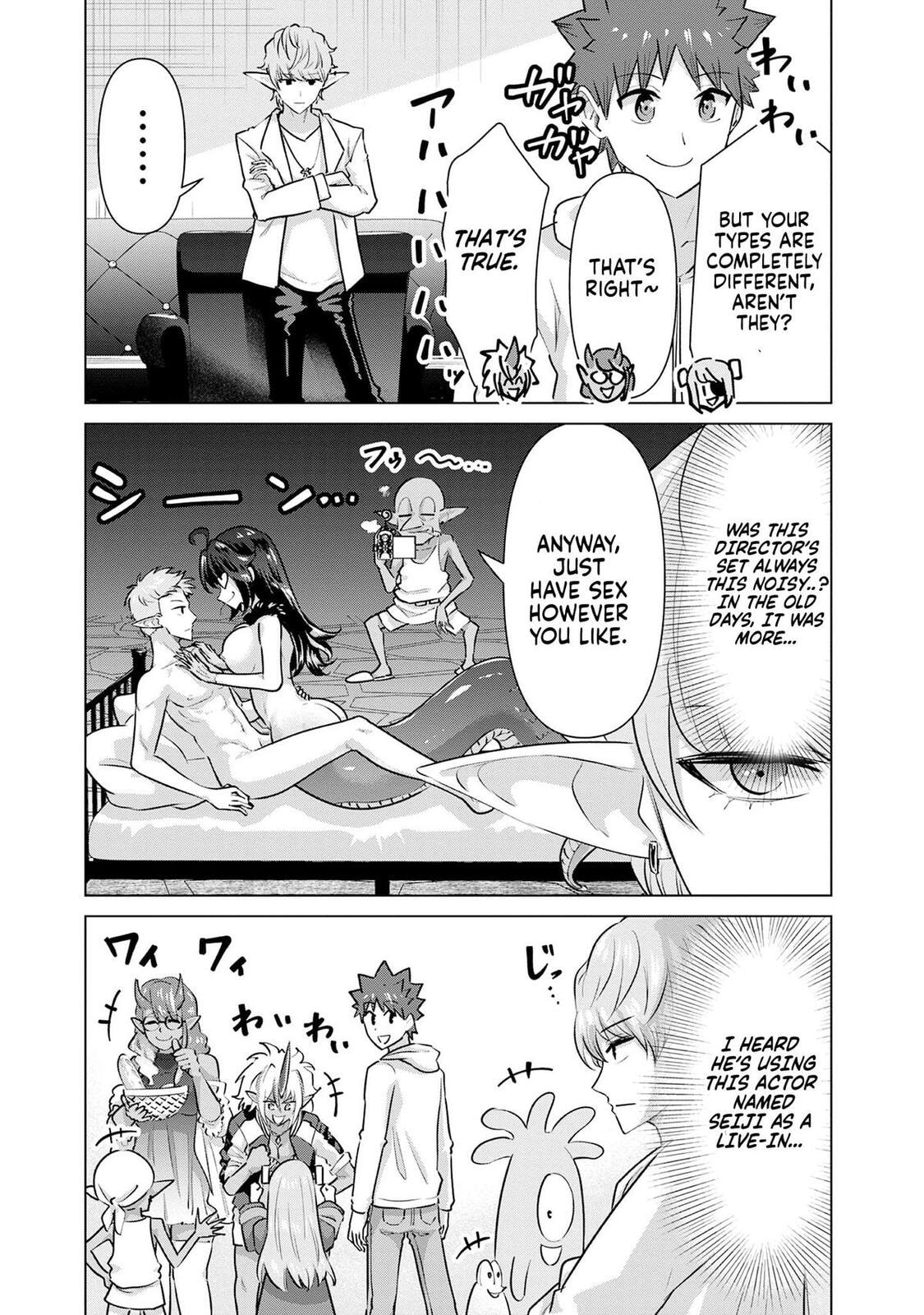 Isekai Pornstar ~Shiru danyuu ga isekai tensei shite ero chishiki furu katsuyo de musou danyuu ni naru hanashi ~ Chapter 47 page 11 - 