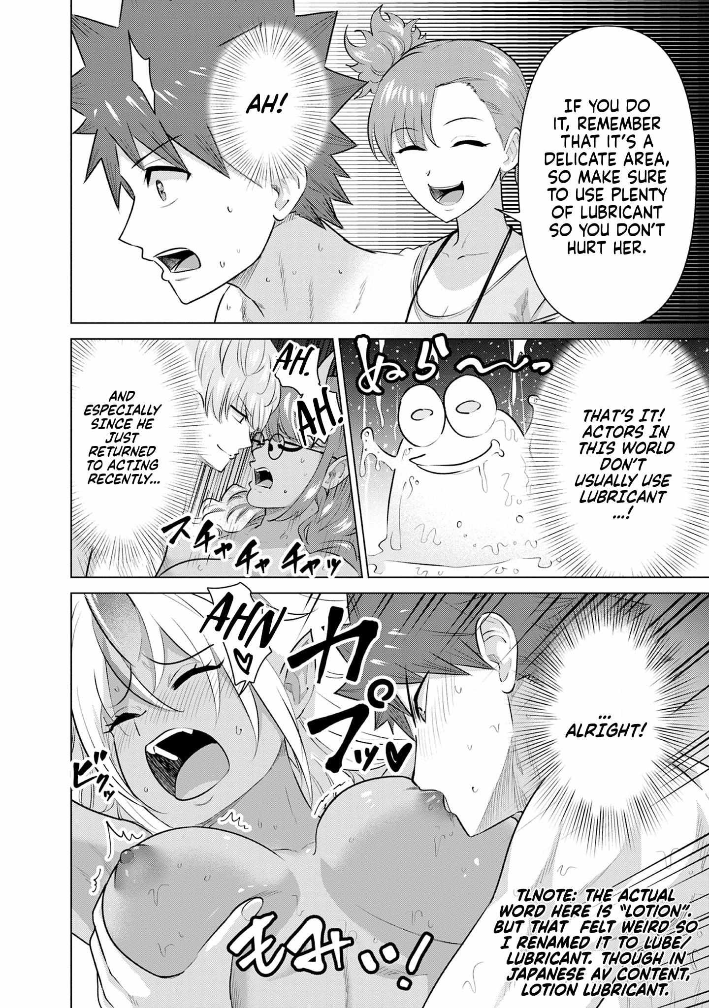Isekai Pornstar ~Shiru danyuu ga isekai tensei shite ero chishiki furu katsuyo de musou danyuu ni naru hanashi ~ Chapter 48 page 12 - 