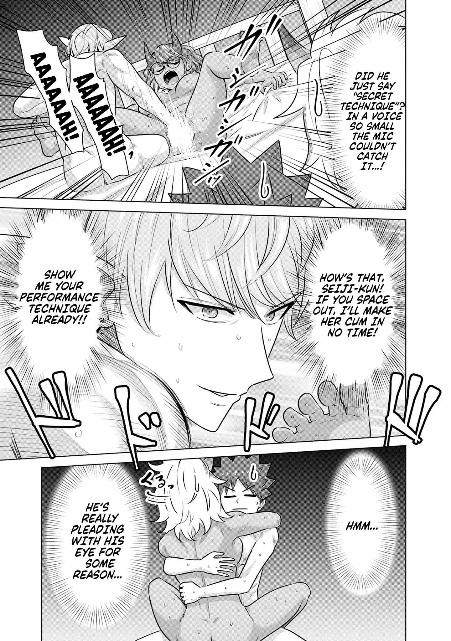 Isekai Pornstar ~Shiru danyuu ga isekai tensei shite ero chishiki furu katsuyo de musou danyuu ni naru hanashi ~ Chapter 48 page 9 - 