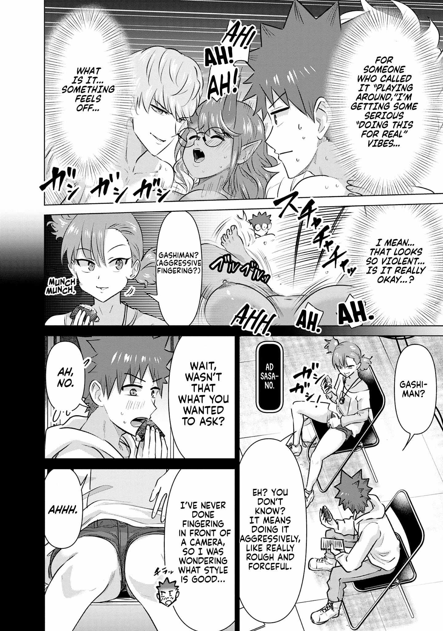 Isekai Pornstar ~Shiru danyuu ga isekai tensei shite ero chishiki furu katsuyo de musou danyuu ni naru hanashi ~ Chapter 48 page 10 - 