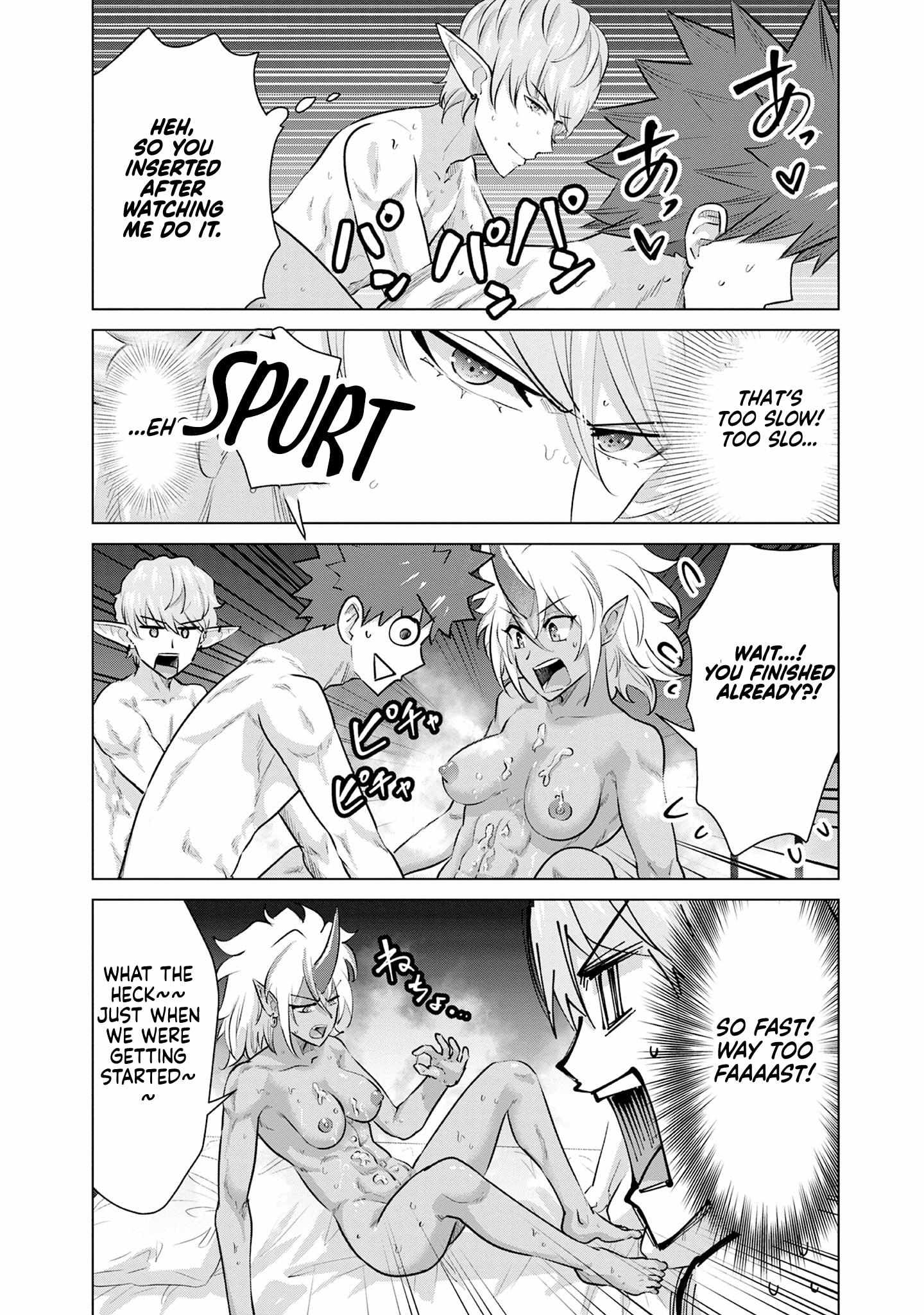 Isekai Pornstar ~Shiru danyuu ga isekai tensei shite ero chishiki furu katsuyo de musou danyuu ni naru hanashi ~ Chapter 49 page 8 - 