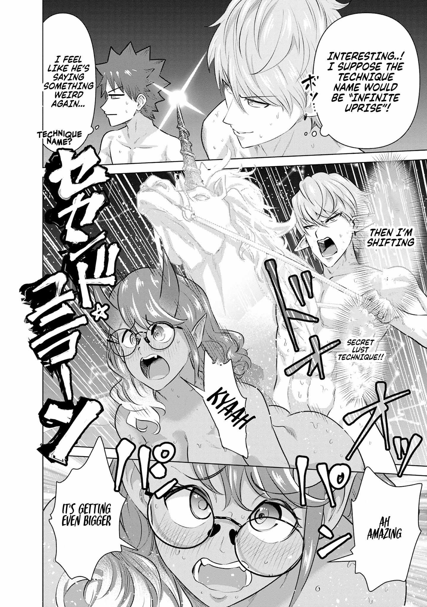 Isekai Pornstar ~Shiru danyuu ga isekai tensei shite ero chishiki furu katsuyo de musou danyuu ni naru hanashi ~ Chapter 49 page 10 - 