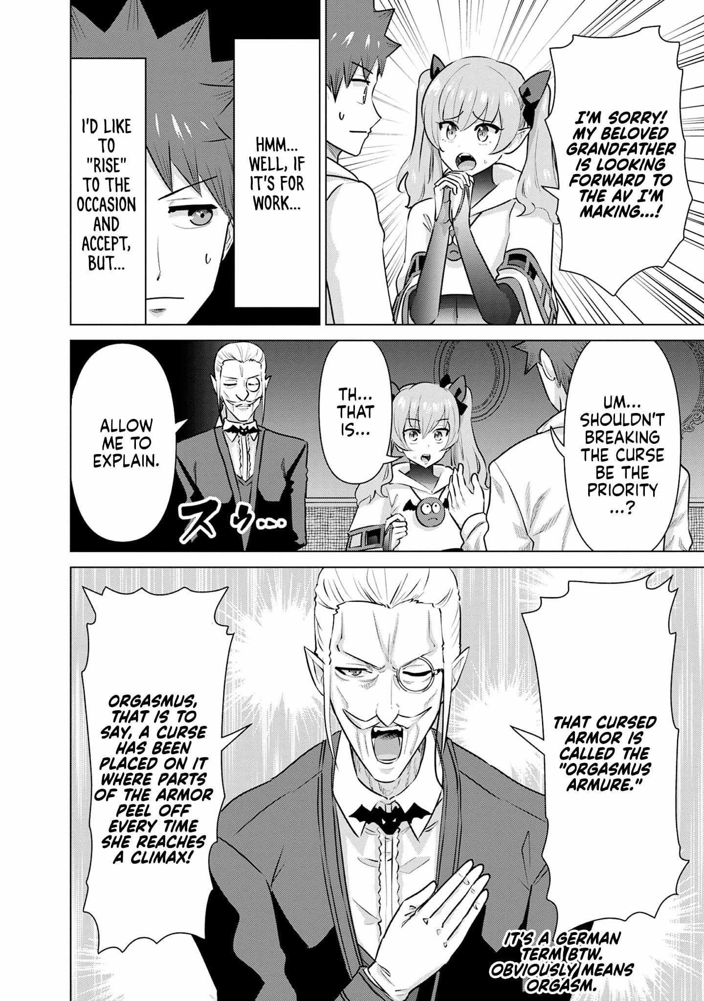 Isekai Pornstar ~Shiru danyuu ga isekai tensei shite ero chishiki furu katsuyo de musou danyuu ni naru hanashi ~ Chapter 51 page 14 - 