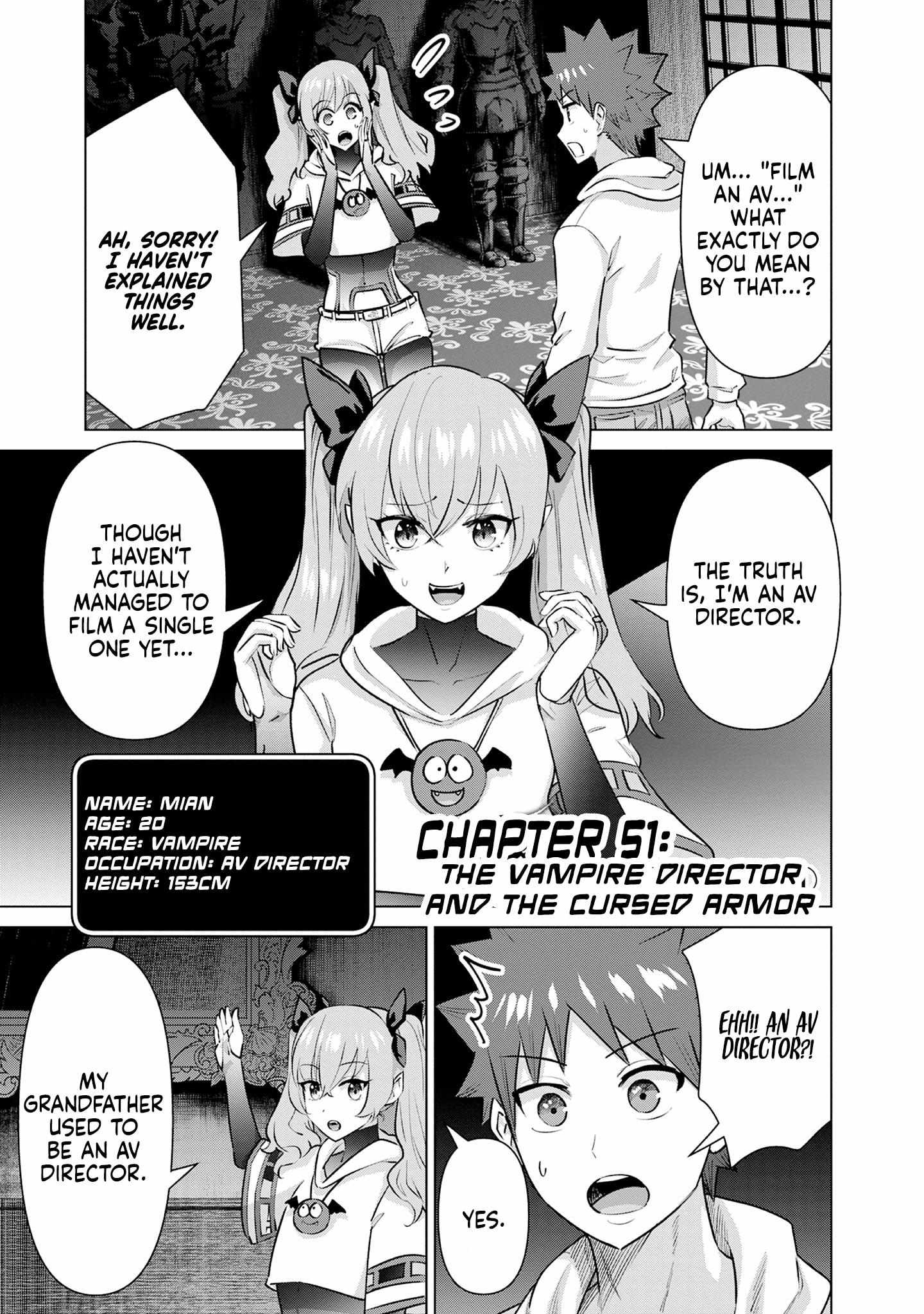 Isekai Pornstar ~Shiru danyuu ga isekai tensei shite ero chishiki furu katsuyo de musou danyuu ni naru hanashi ~ Chapter 51 page 3 - 