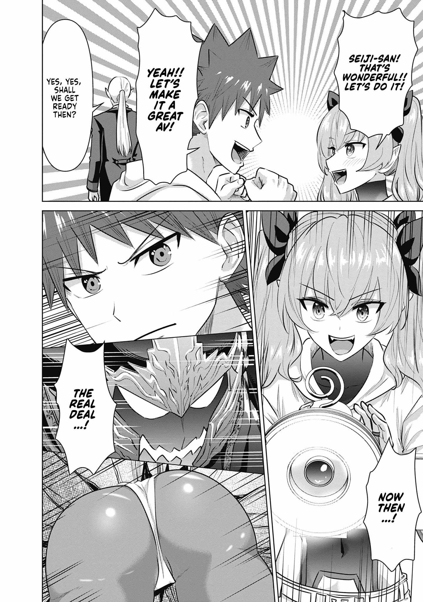 Isekai Pornstar ~Shiru danyuu ga isekai tensei shite ero chishiki furu katsuyo de musou danyuu ni naru hanashi ~ Chapter 53 page 10 - 