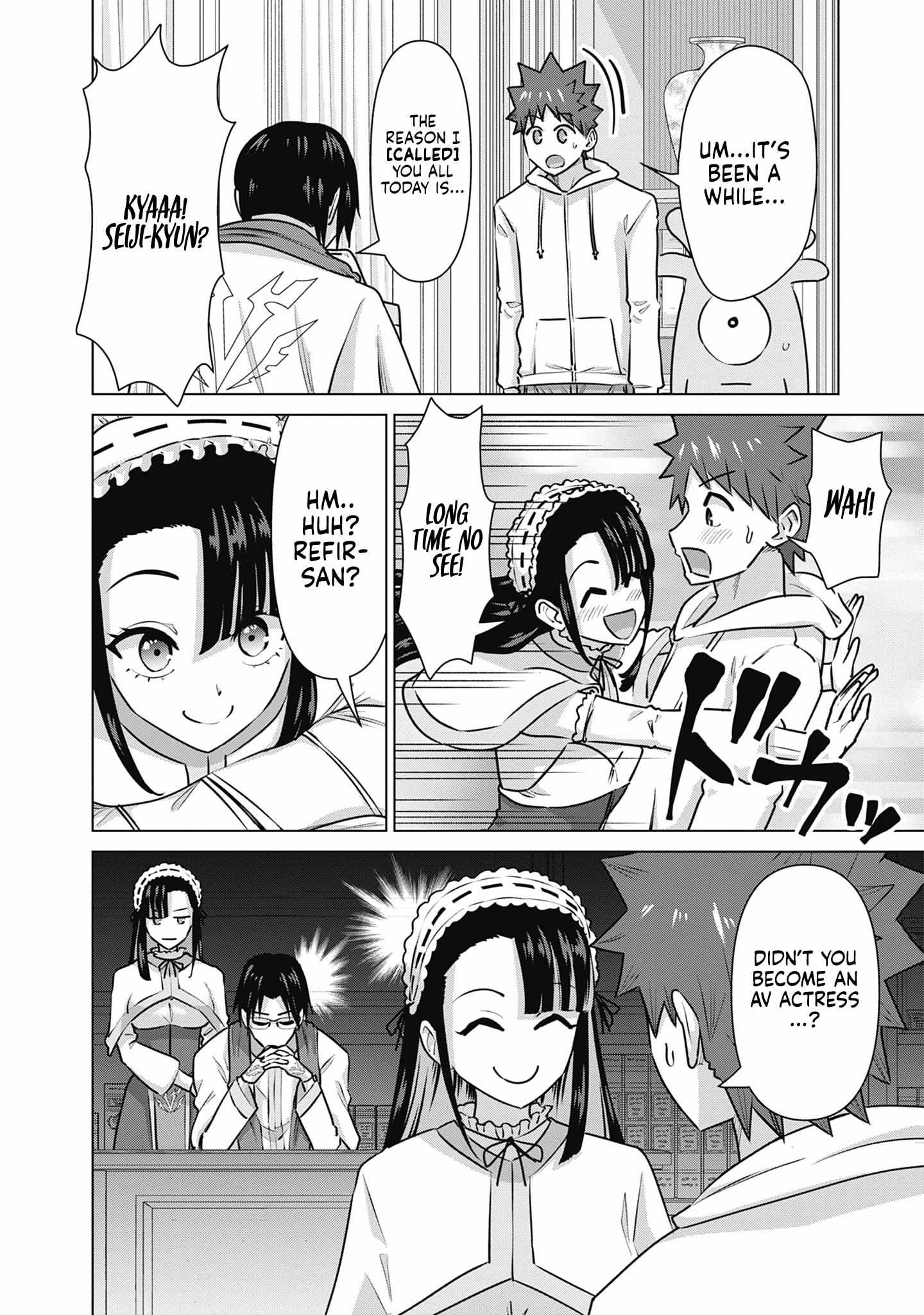 Isekai Pornstar ~Shiru danyuu ga isekai tensei shite ero chishiki furu katsuyo de musou danyuu ni naru hanashi ~ Chapter 55 page 6 - 