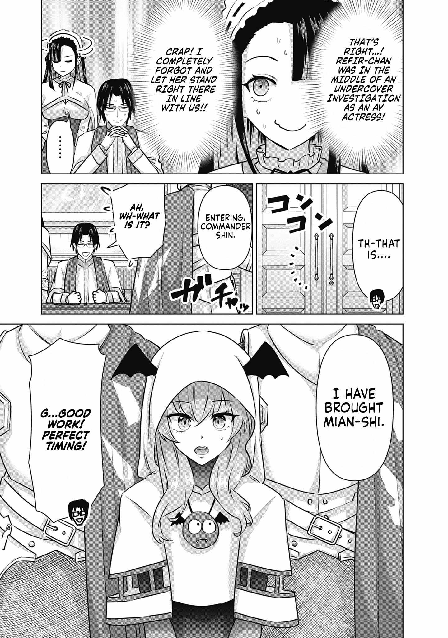 Isekai Pornstar ~Shiru danyuu ga isekai tensei shite ero chishiki furu katsuyo de musou danyuu ni naru hanashi ~ Chapter 55 page 7 - 