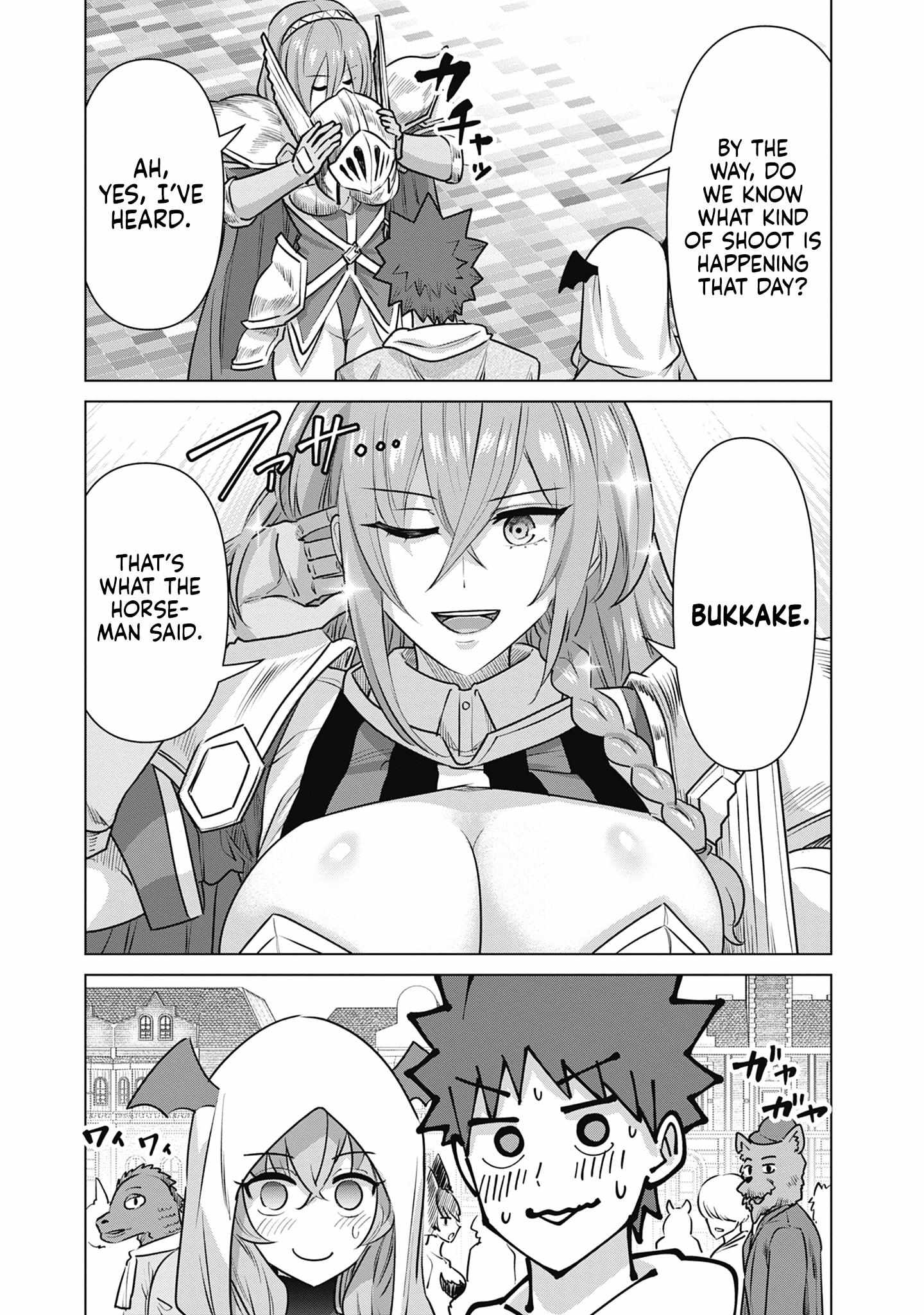 Isekai Pornstar ~Shiru danyuu ga isekai tensei shite ero chishiki furu katsuyo de musou danyuu ni naru hanashi ~ Chapter 56 page 9 - 