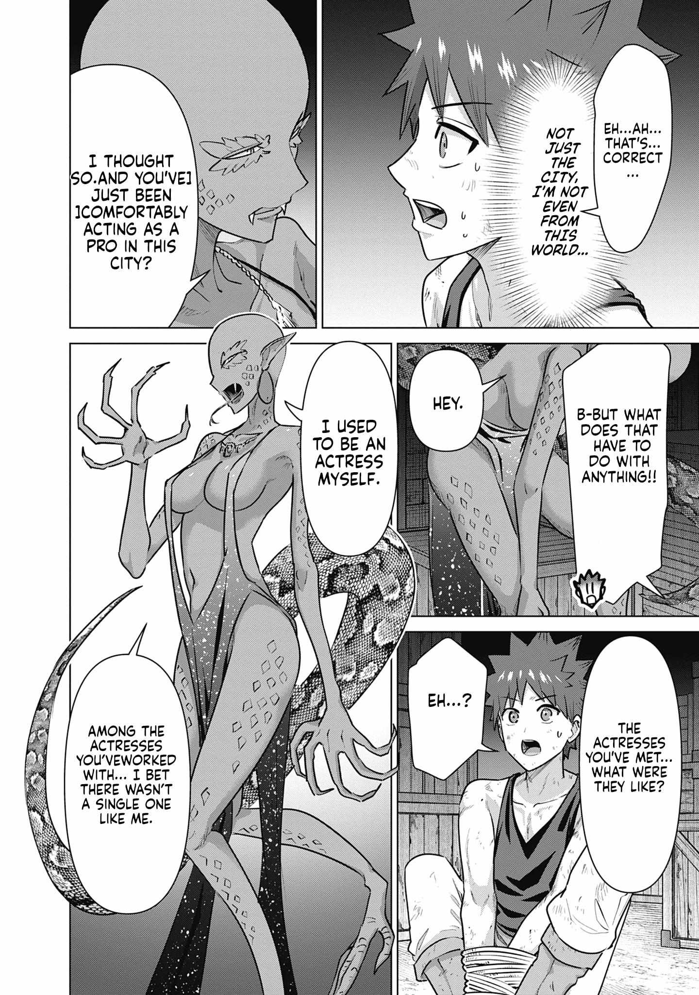 Isekai Pornstar ~Shiru danyuu ga isekai tensei shite ero chishiki furu katsuyo de musou danyuu ni naru hanashi ~ Chapter 60 page 12 - 
