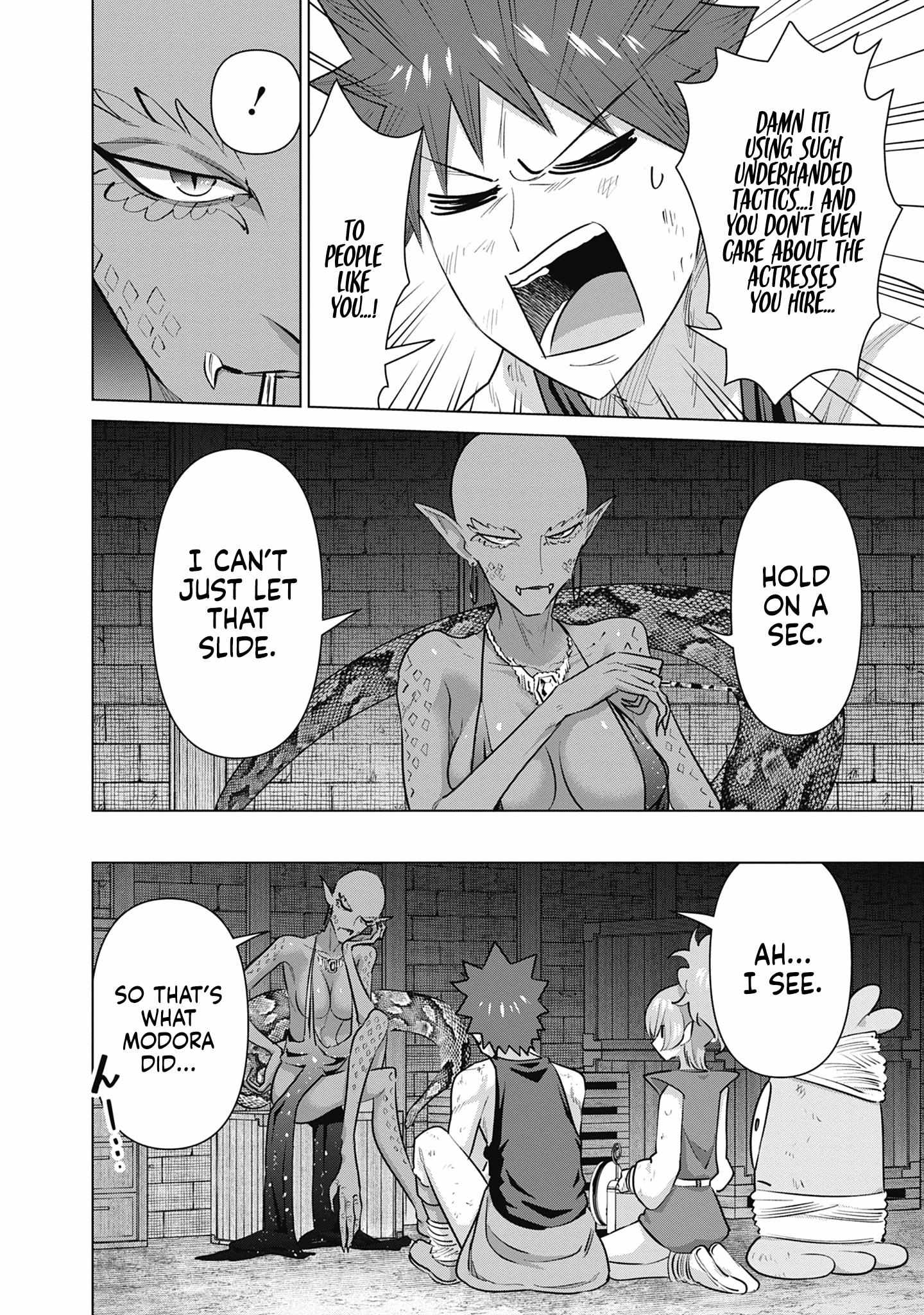 Isekai Pornstar ~Shiru danyuu ga isekai tensei shite ero chishiki furu katsuyo de musou danyuu ni naru hanashi ~ Chapter 60 page 10 - 