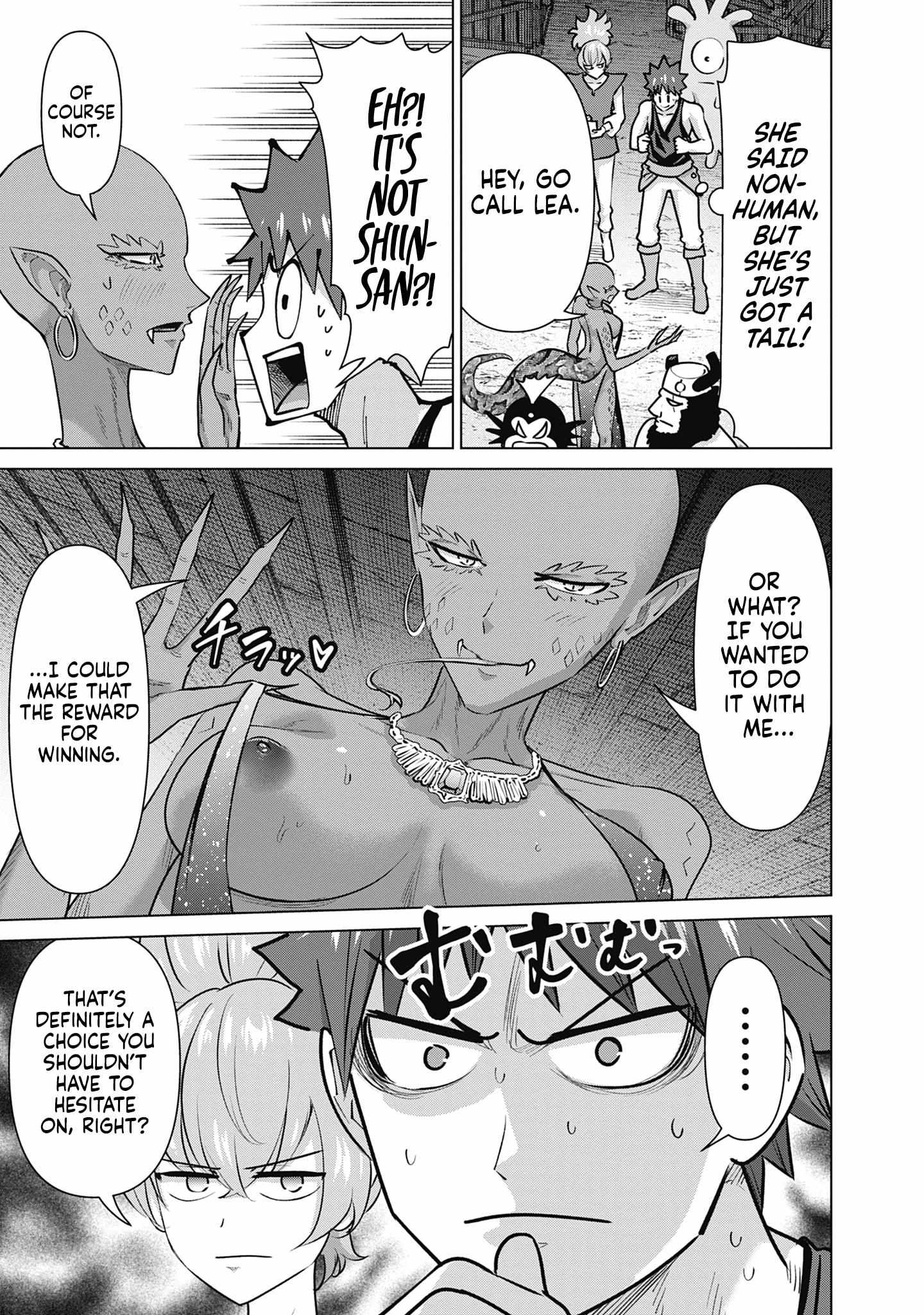 Isekai Pornstar ~Shiru danyuu ga isekai tensei shite ero chishiki furu katsuyo de musou danyuu ni naru hanashi ~ Chapter 61 page 11 - 