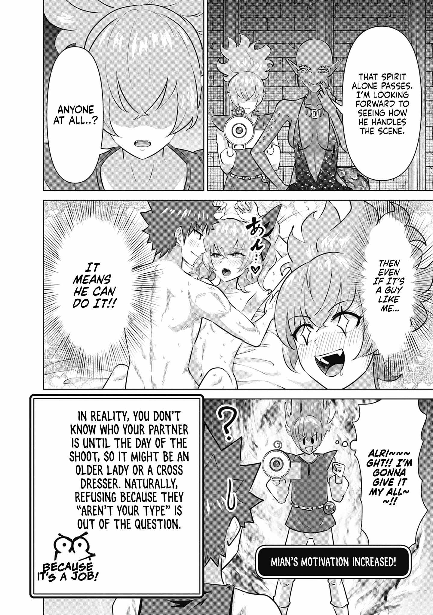 Isekai Pornstar ~Shiru danyuu ga isekai tensei shite ero chishiki furu katsuyo de musou danyuu ni naru hanashi ~ Chapter 62 page 8 - 