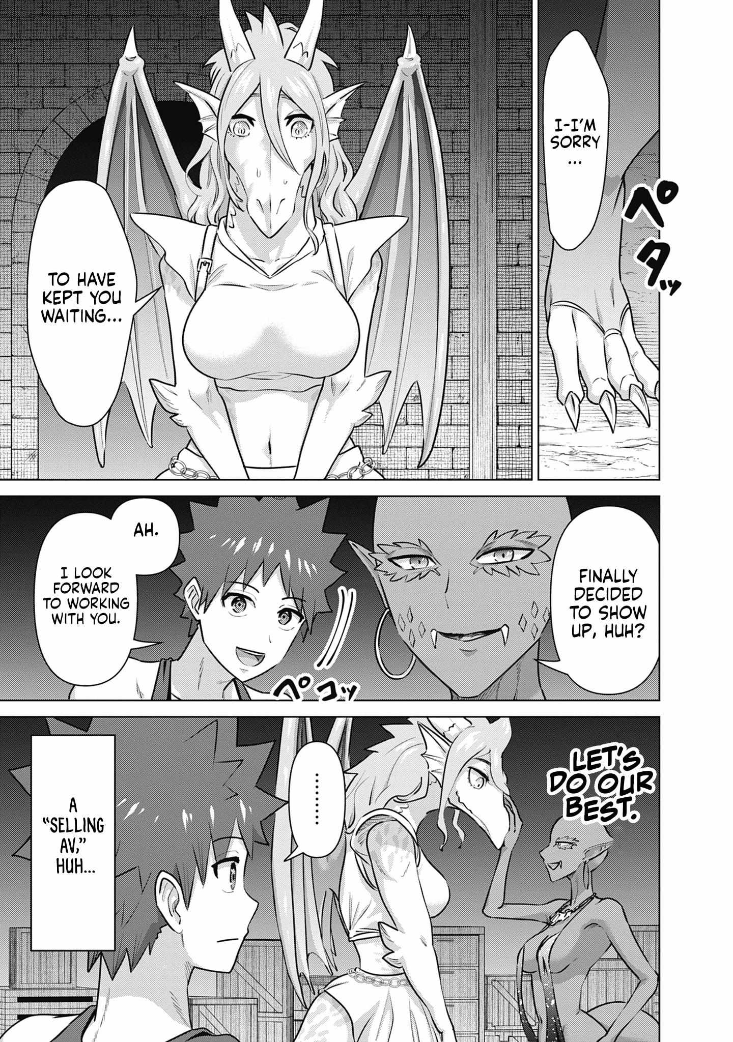 Isekai Pornstar ~Shiru danyuu ga isekai tensei shite ero chishiki furu katsuyo de musou danyuu ni naru hanashi ~ Chapter 62 page 9 - 