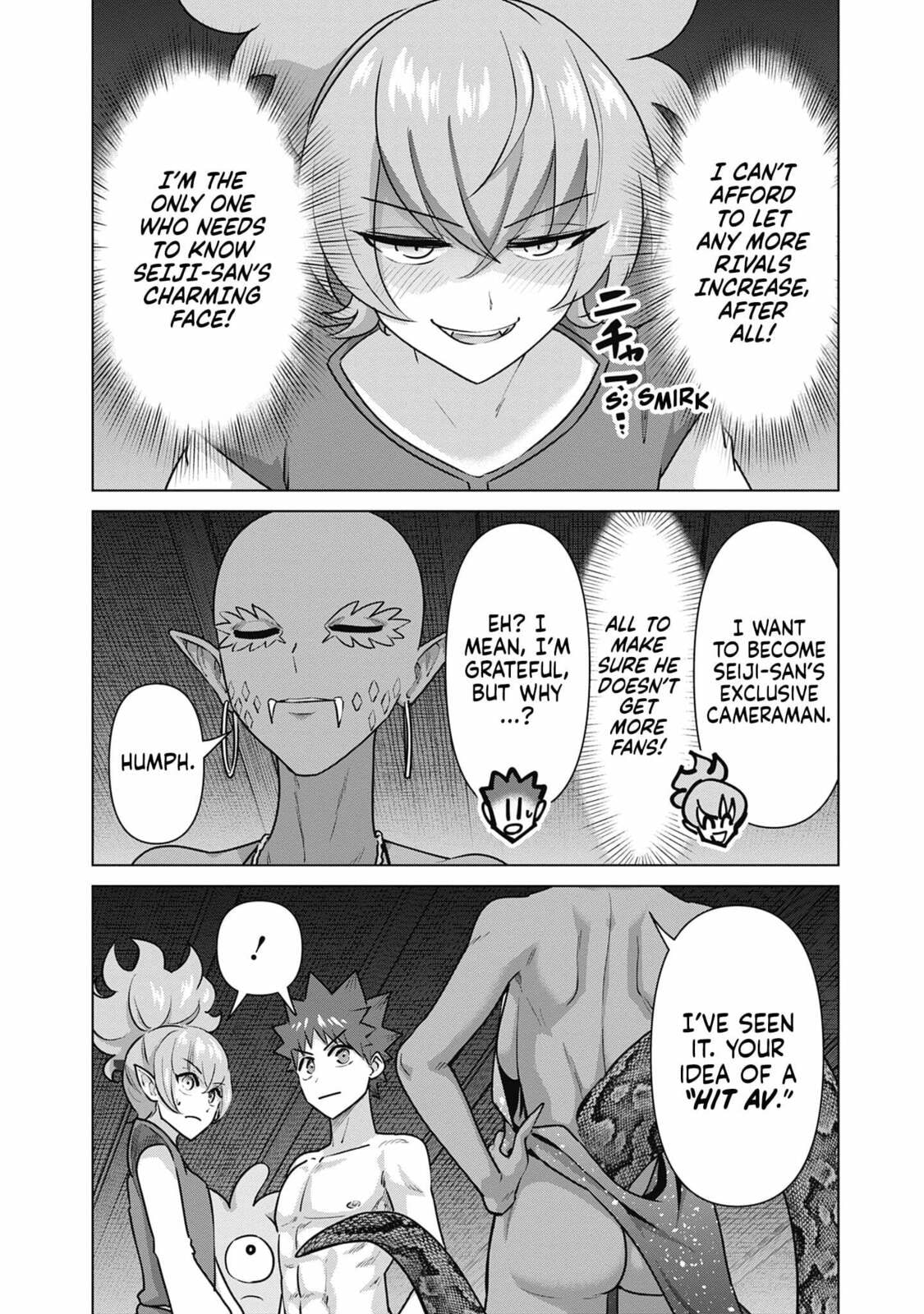 Isekai Pornstar ~Shiru danyuu ga isekai tensei shite ero chishiki furu katsuyo de musou danyuu ni naru hanashi ~ Chapter 64 page 14 - 