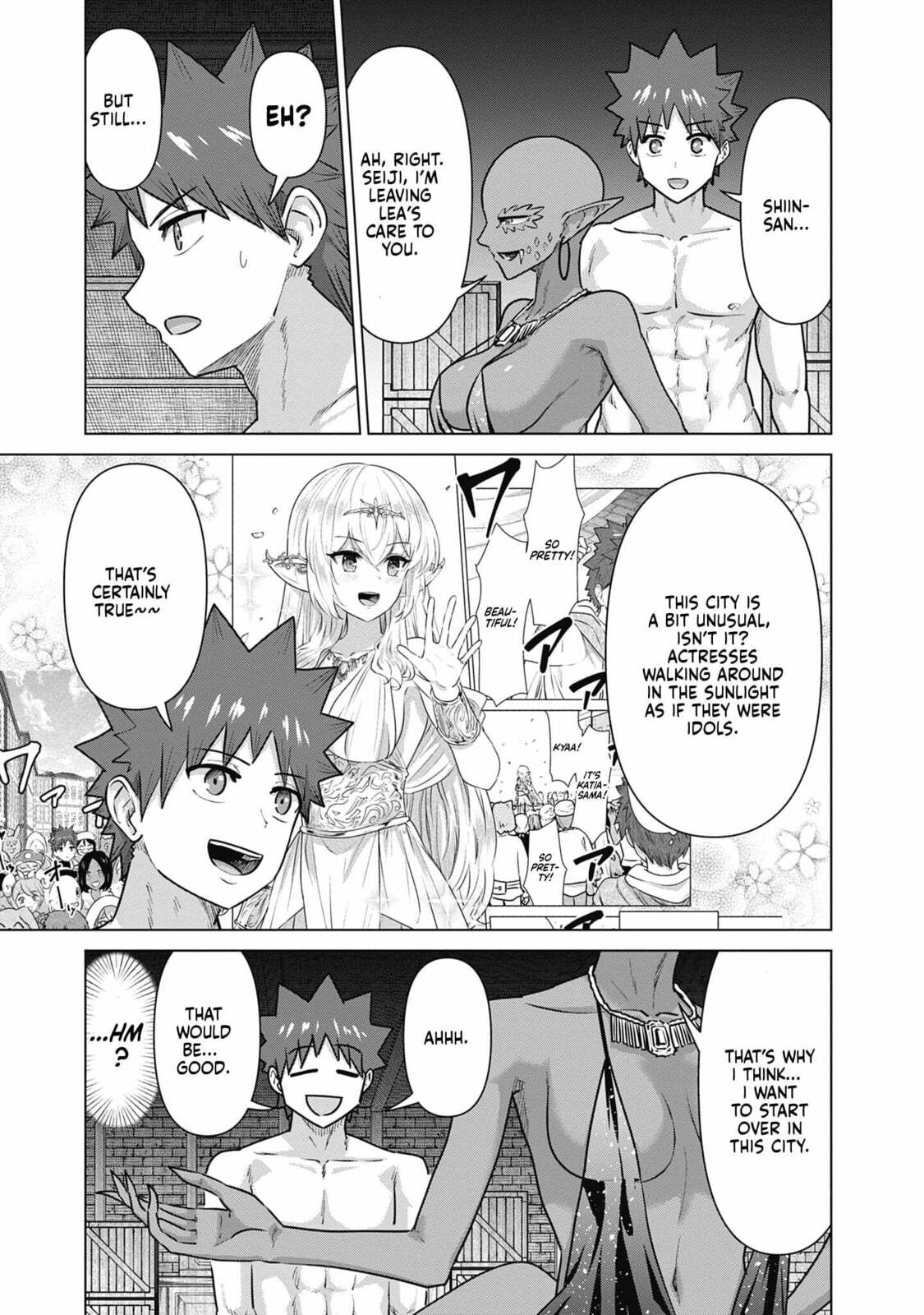 Isekai Pornstar ~Shiru danyuu ga isekai tensei shite ero chishiki furu katsuyo de musou danyuu ni naru hanashi ~ Chapter 65 page 11 - 