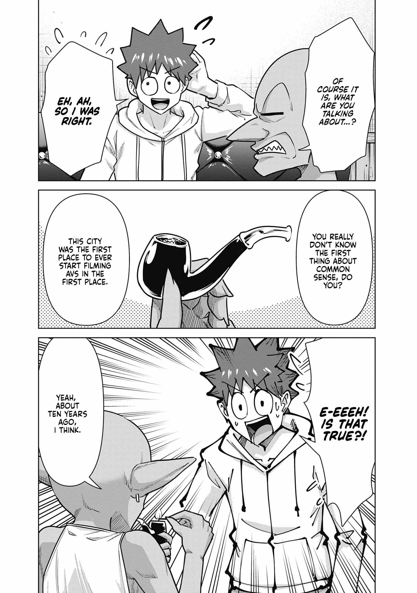 Isekai Pornstar ~Shiru danyuu ga isekai tensei shite ero chishiki furu katsuyo de musou danyuu ni naru hanashi ~ Chapter 69 page 12 - 